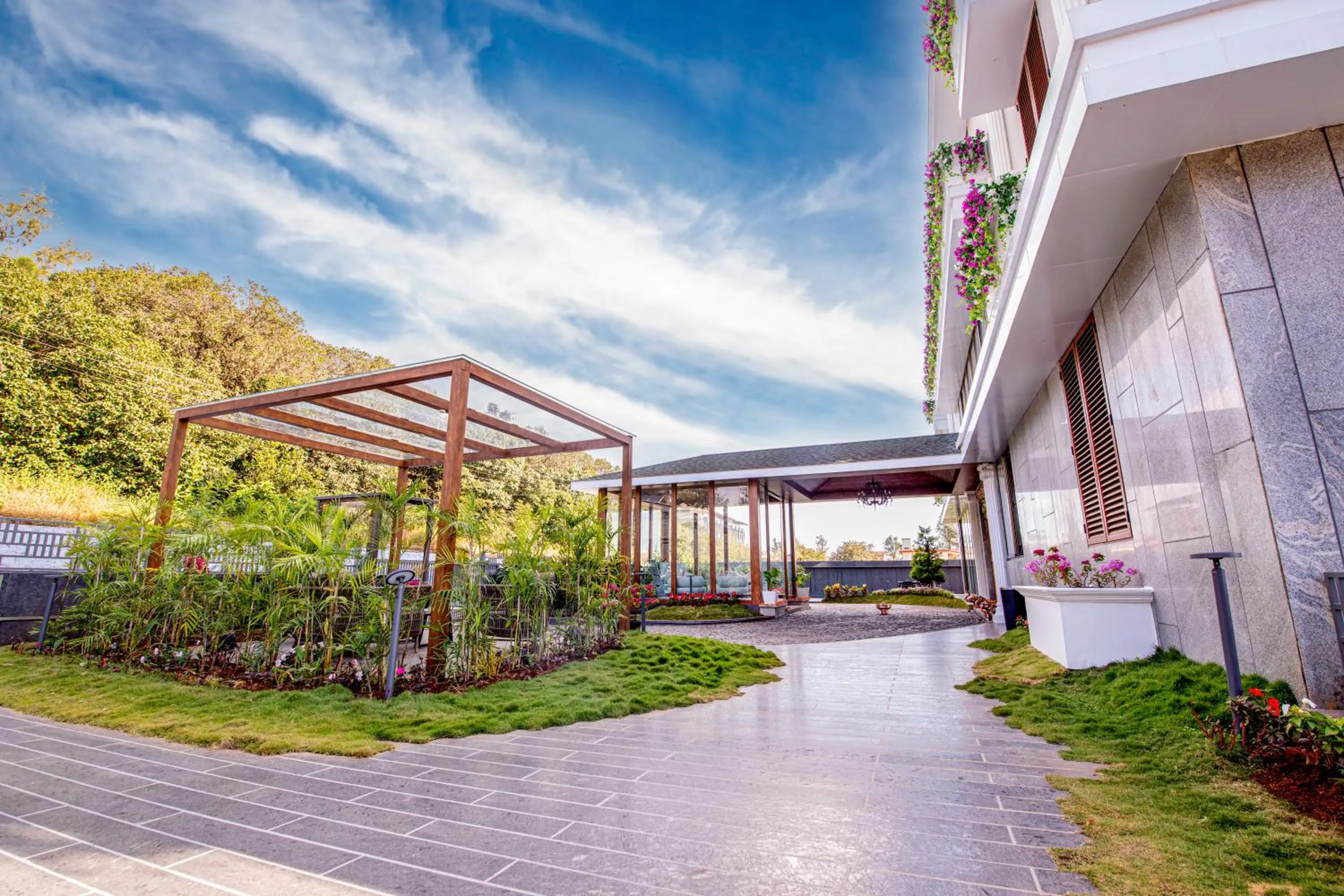 Property building in Leela Resort, The Exotic Boutique Hotel - Pure Veg