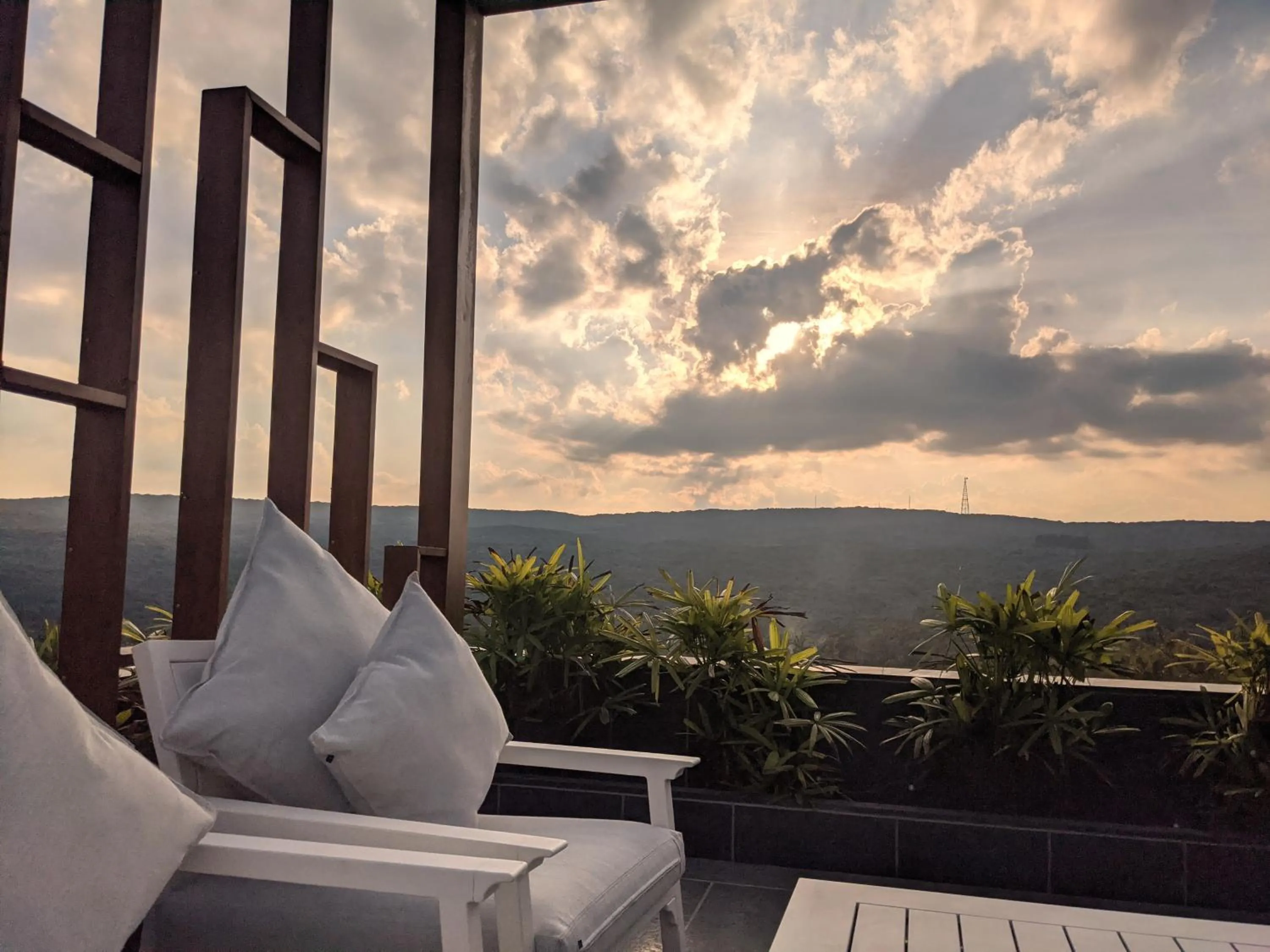 Natural landscape in Leela Resort, The Exotic Boutique Hotel - Pure Veg