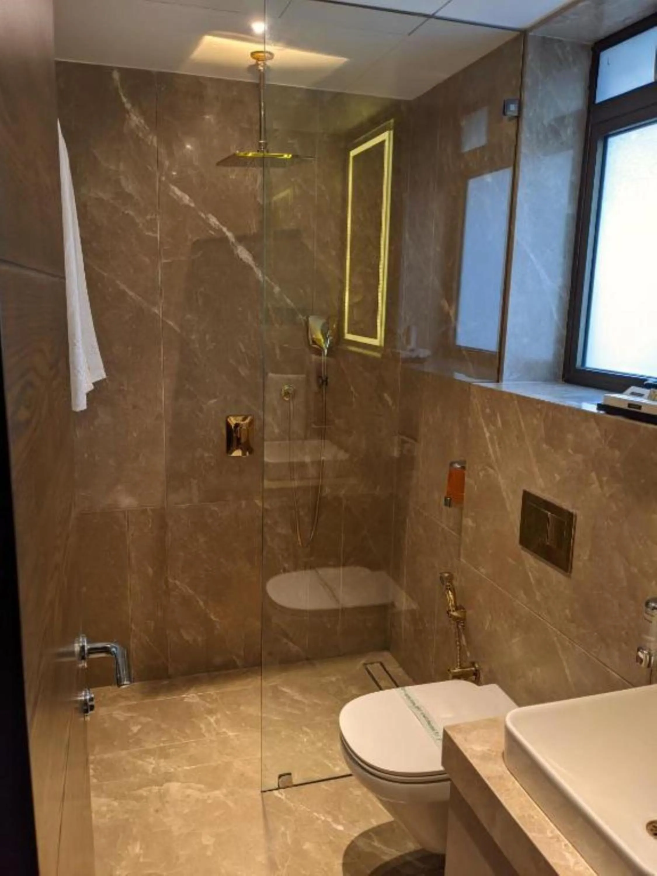 Bathroom in Leela Resort, The Exotic Boutique Hotel - Pure Veg