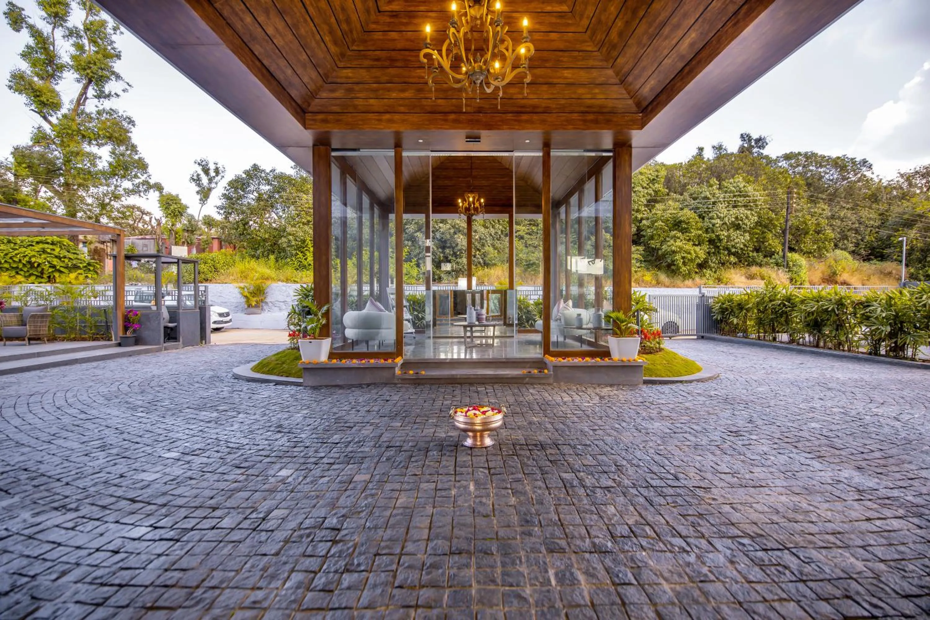 Property building in Leela Resort, The Exotic Boutique Hotel - Pure Veg