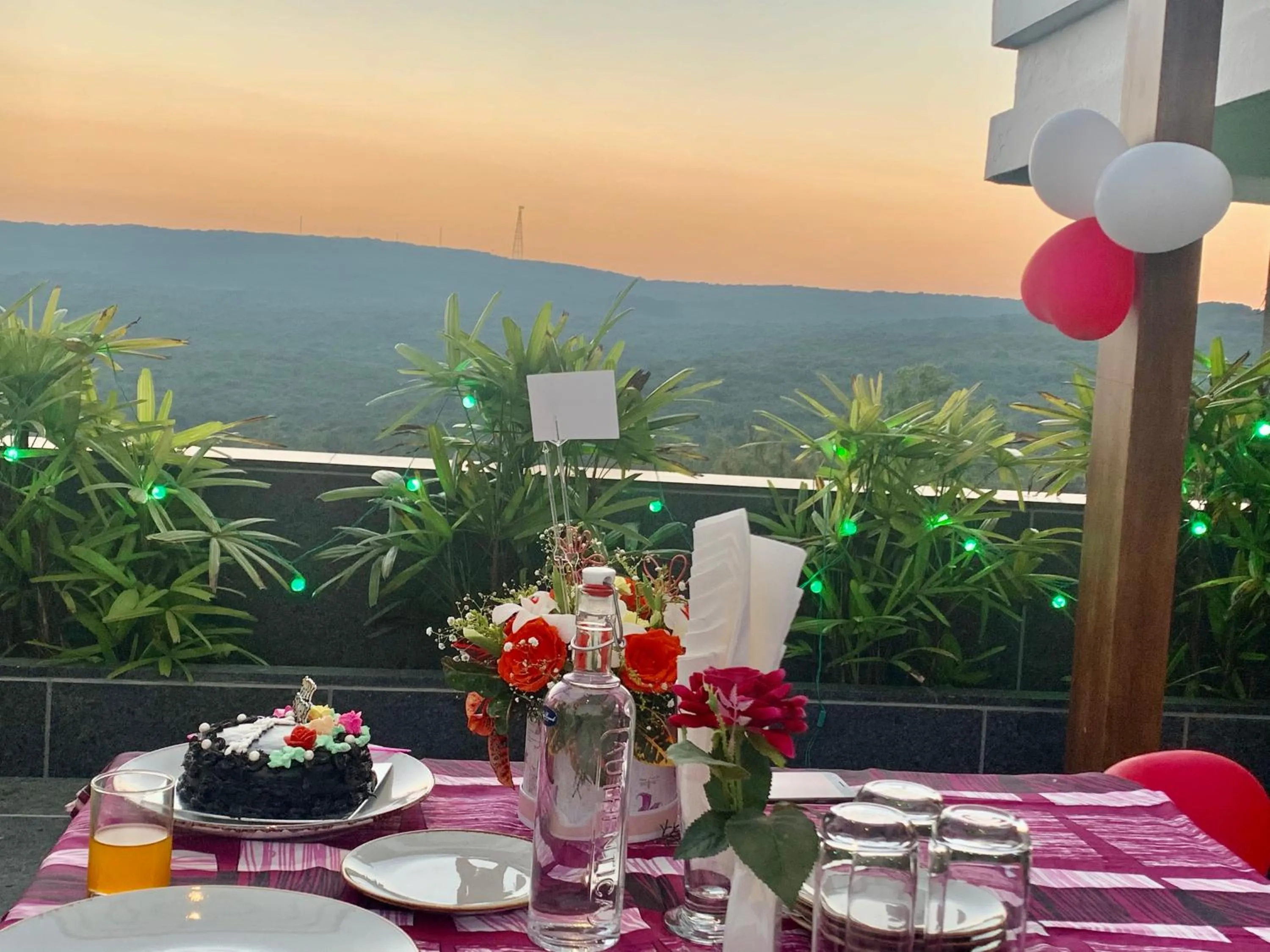 Natural landscape in Leela Resort, The Exotic Boutique Hotel - Pure Veg