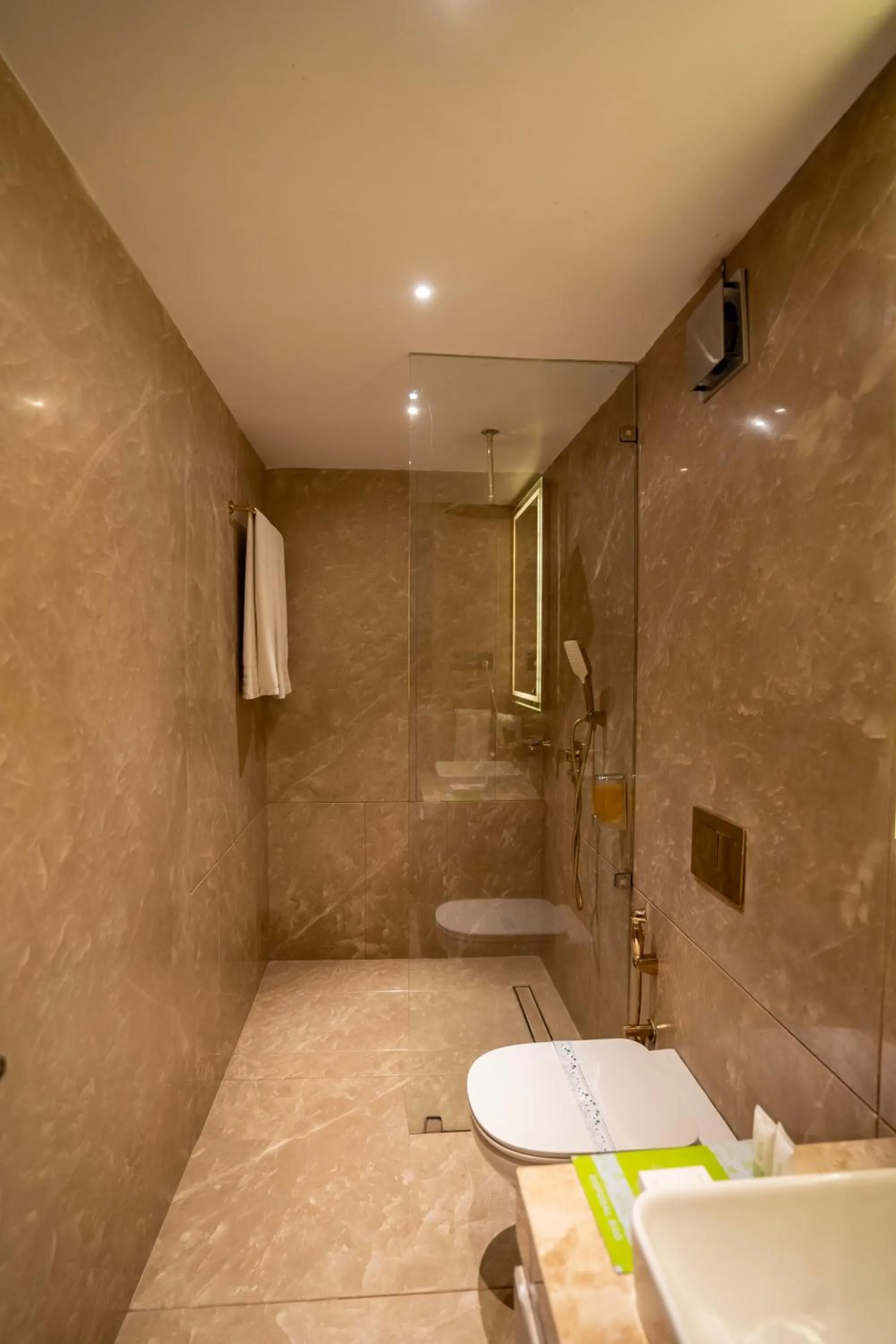 Shower in Leela Resort, The Exotic Boutique Hotel - Pure Veg