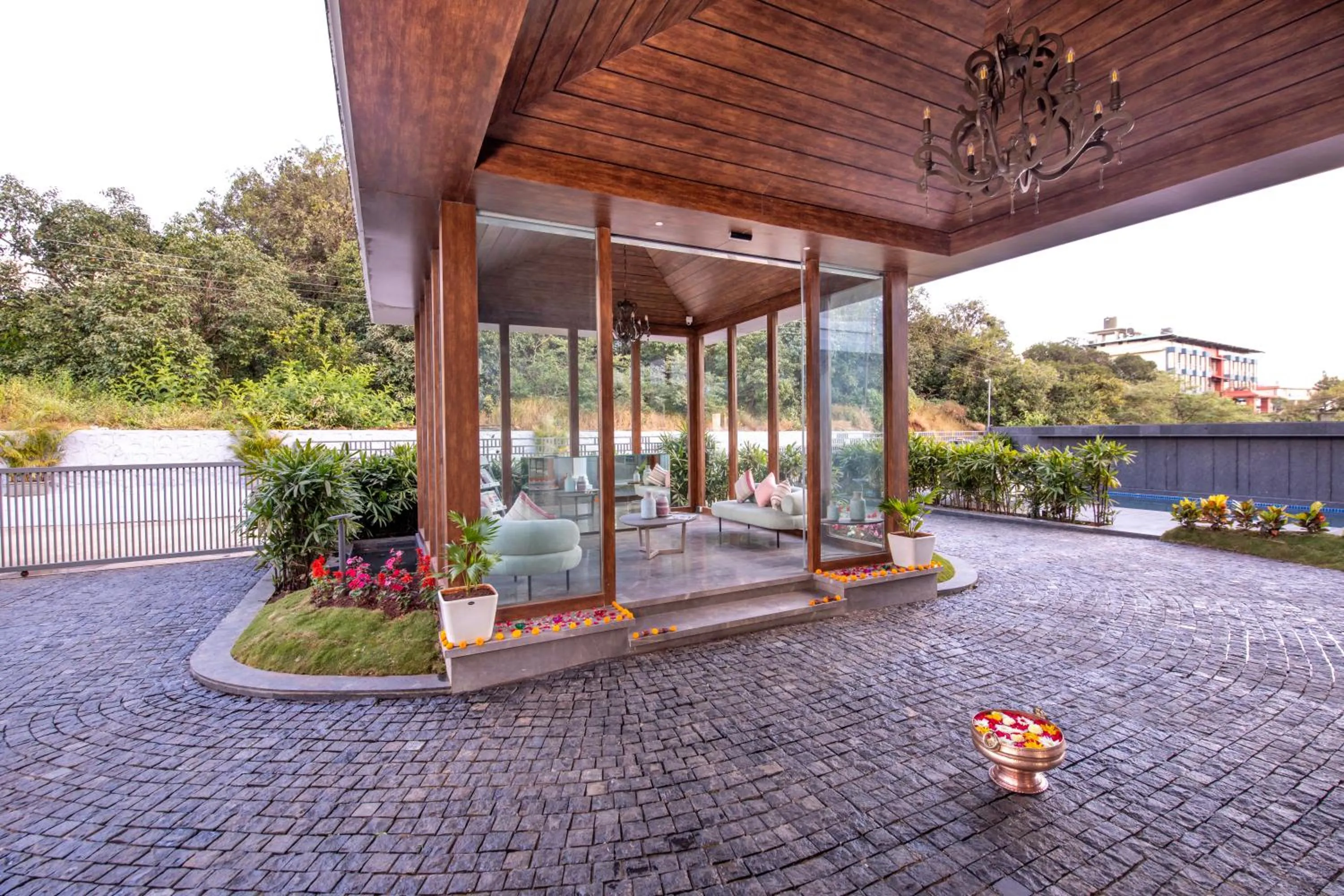 Property building in Leela Resort, The Exotic Boutique Hotel - Pure Veg