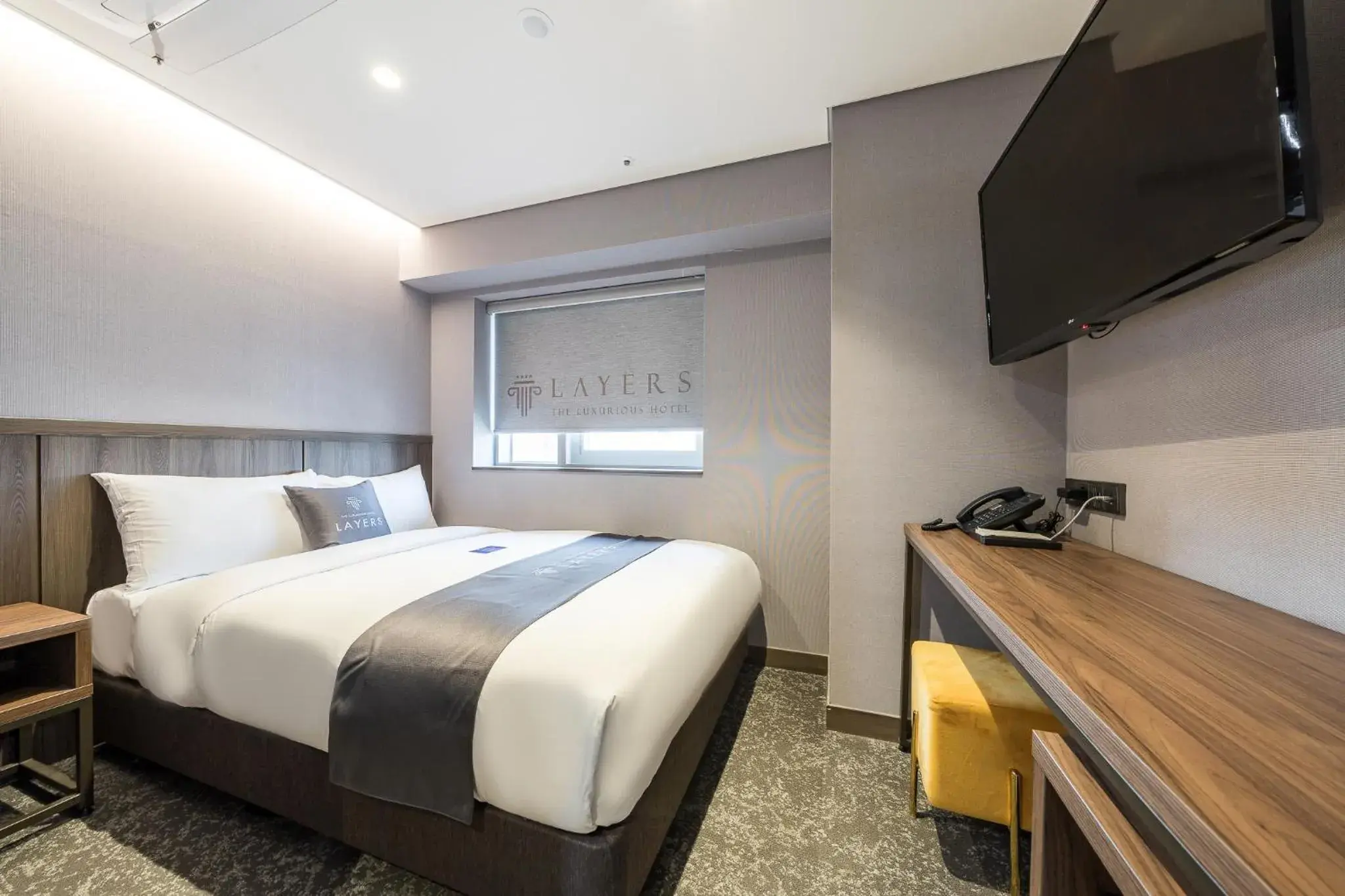 Bed in Layers Hotel Busan Hadan Bed in Layers Hotel Busan Hadan