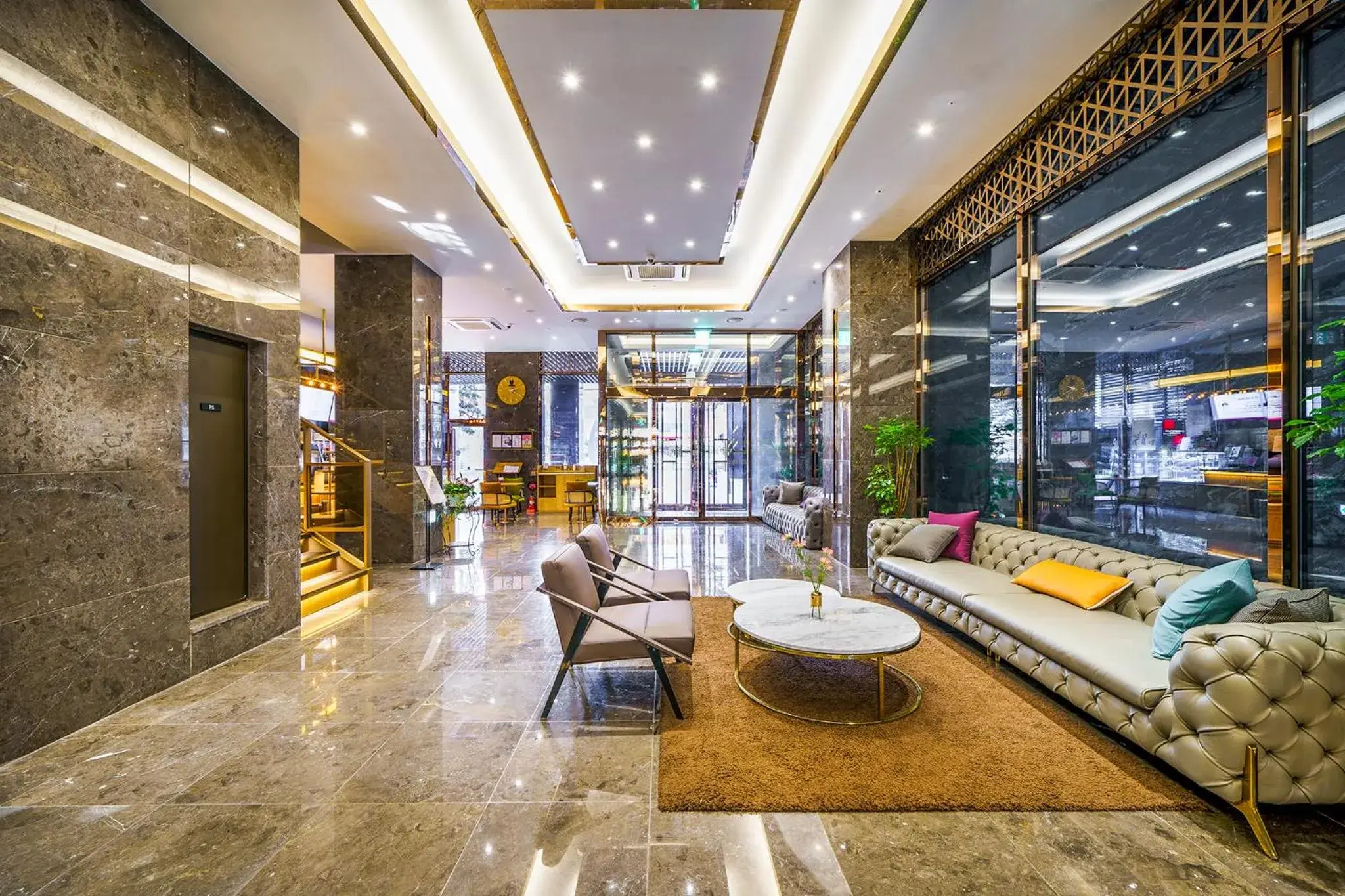 Lobby or reception in Layers Hotel Busan Hadan Lobby or reception in Layers Hotel Busan Hadan