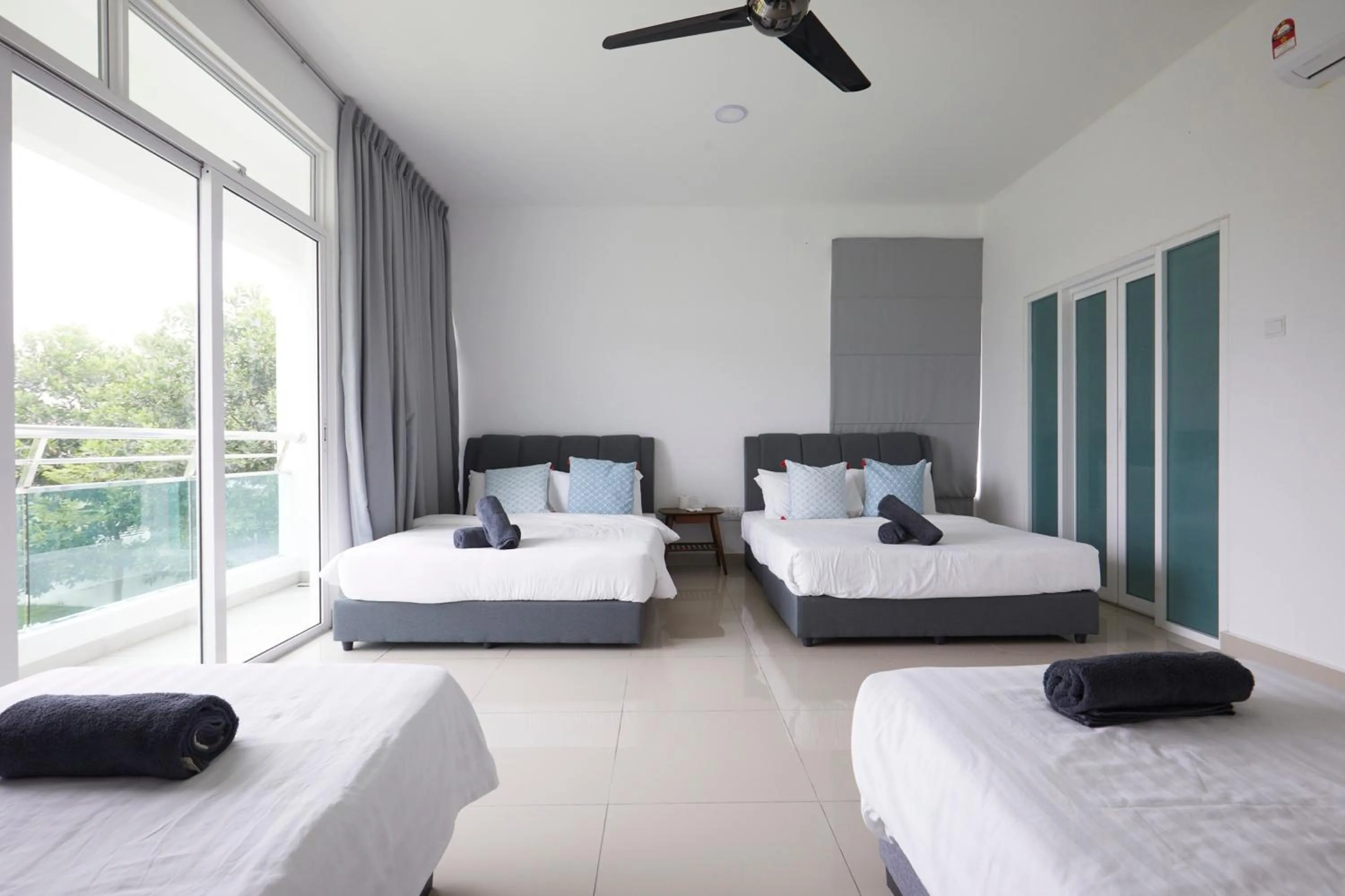 Bedroom, Bed in Desaru Arcadia Villa By Convergence