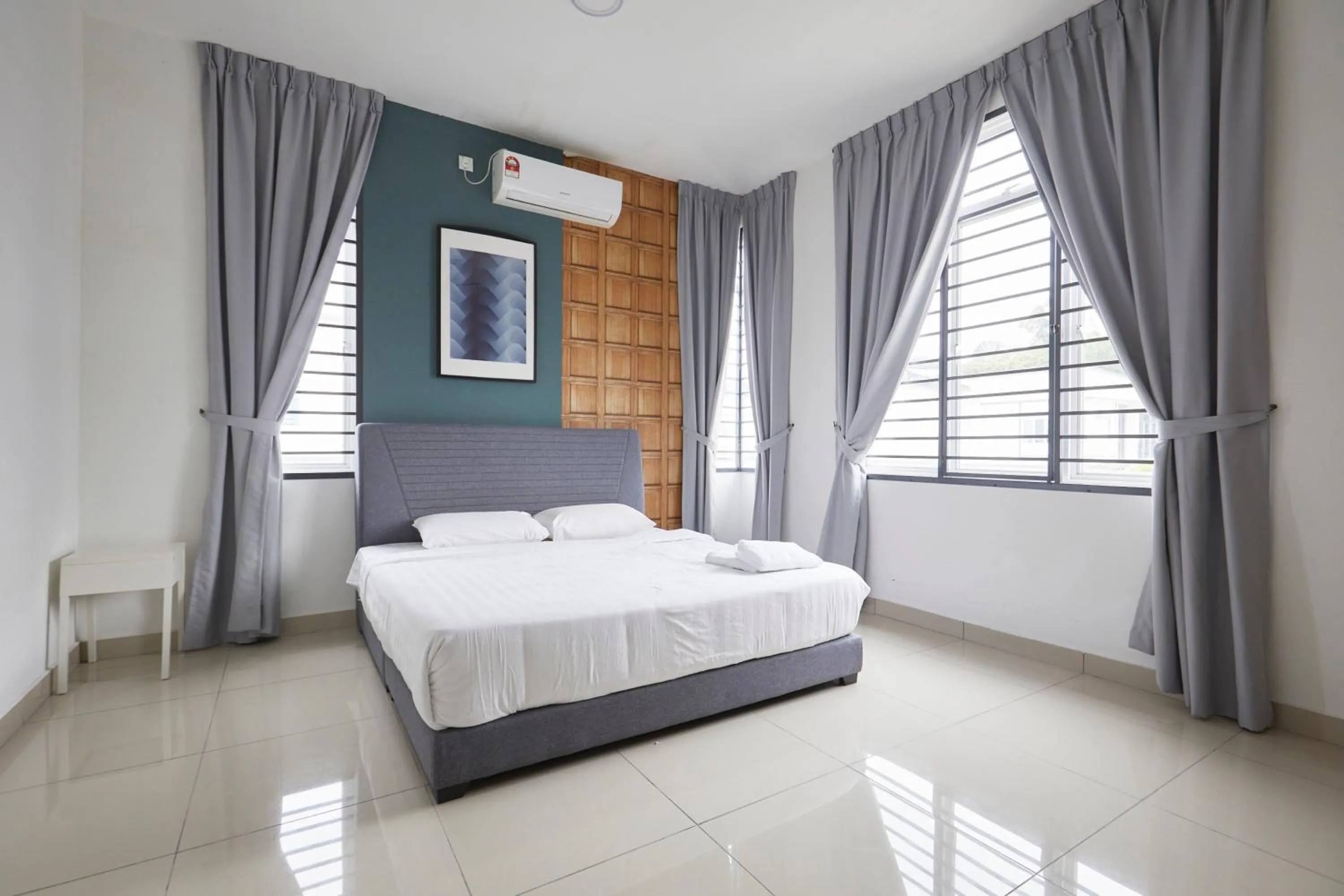 Bedroom, Bed in Desaru Arcadia Villa By Convergence