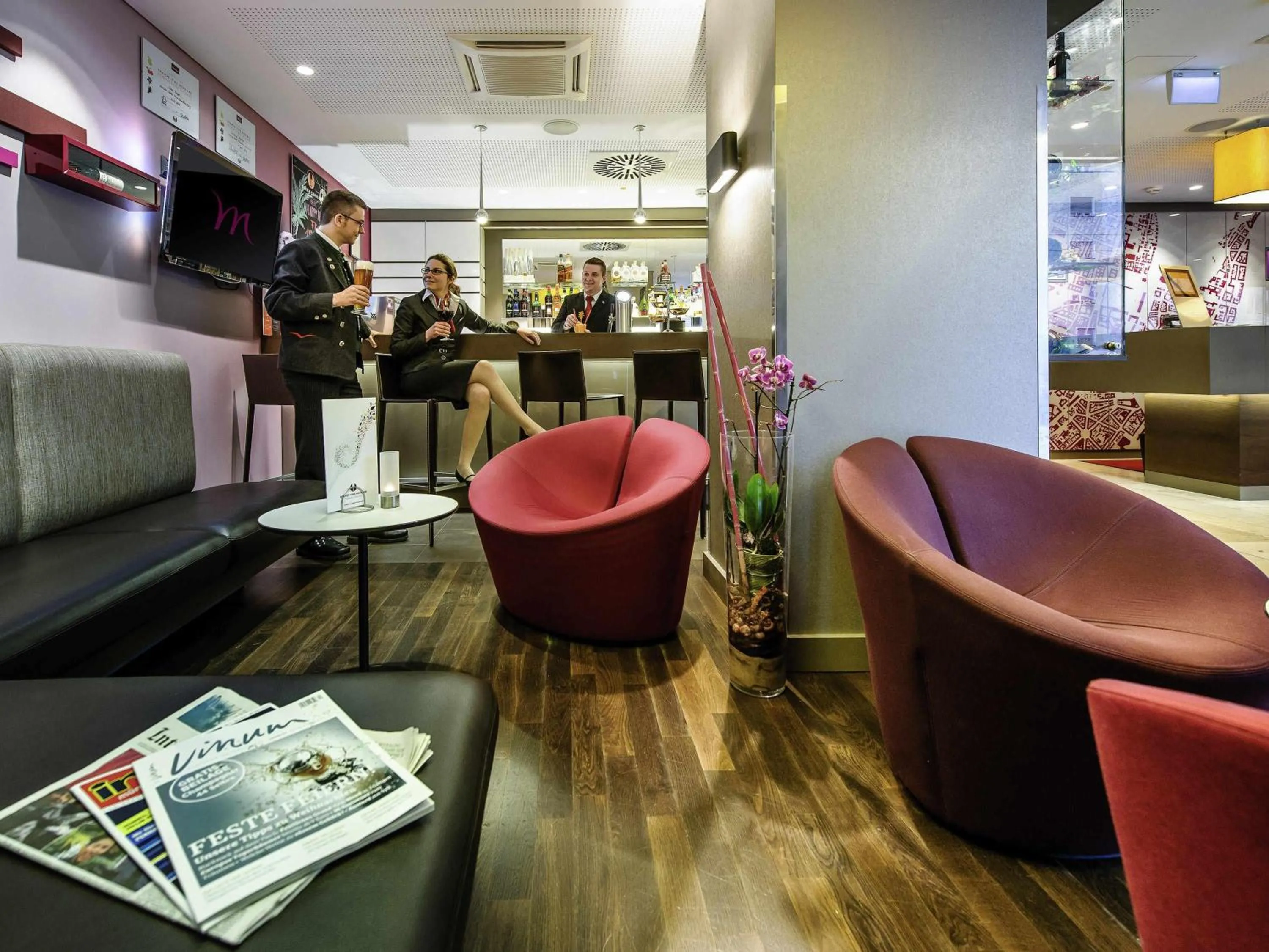Lounge or bar in Mercure München City Schwabing