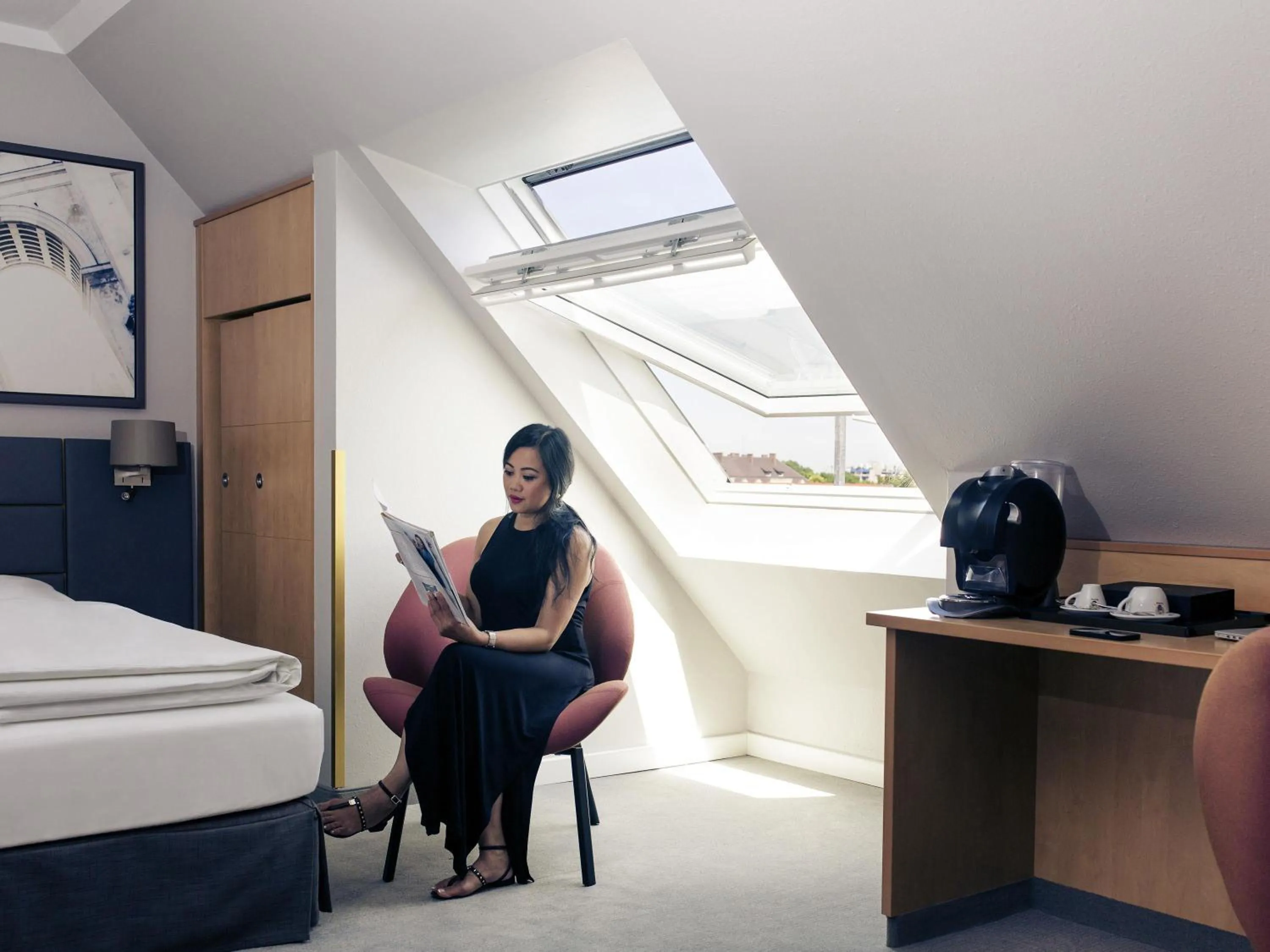 Bedroom, Bed in Mercure München City Schwabing