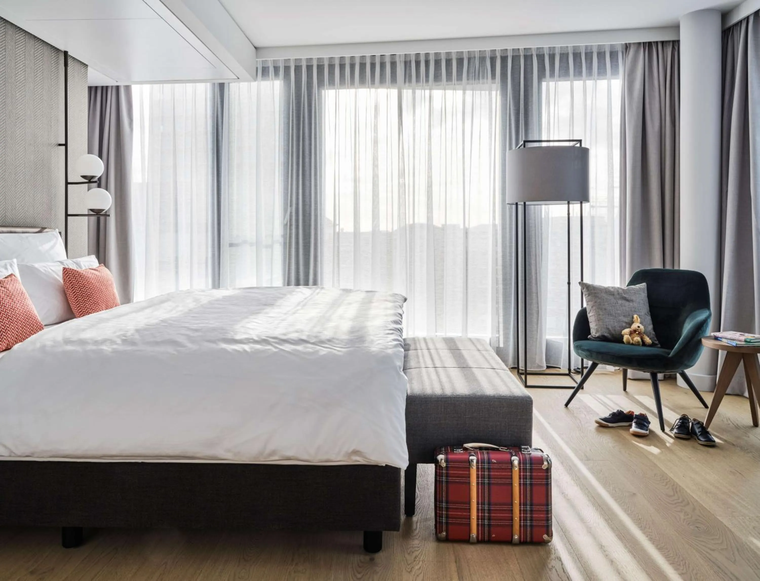 Bedroom, Bed in ATLANTIC Hotel Münster