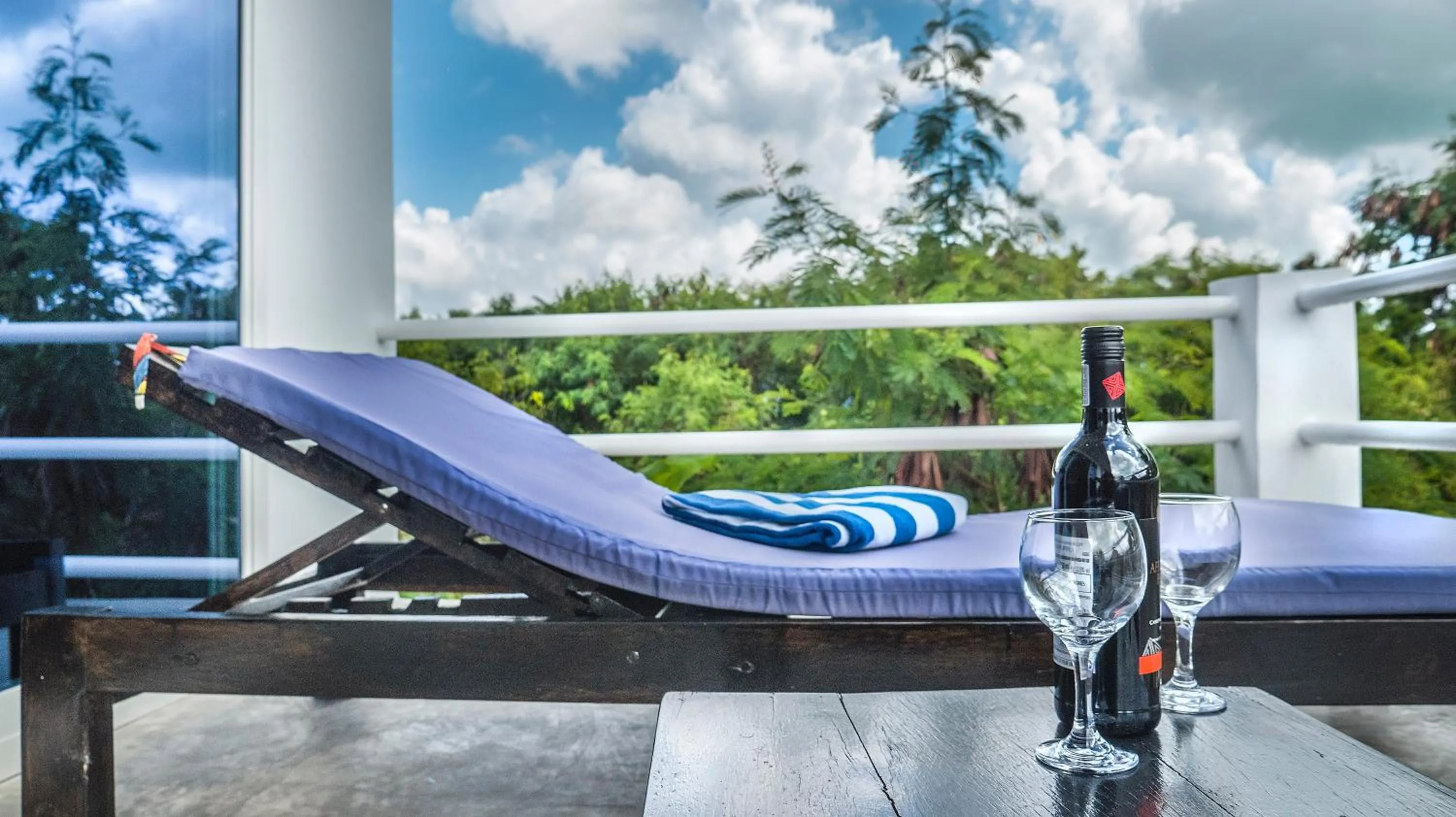 Balcony/Terrace in Aurora Boutique Hotel Jambiani