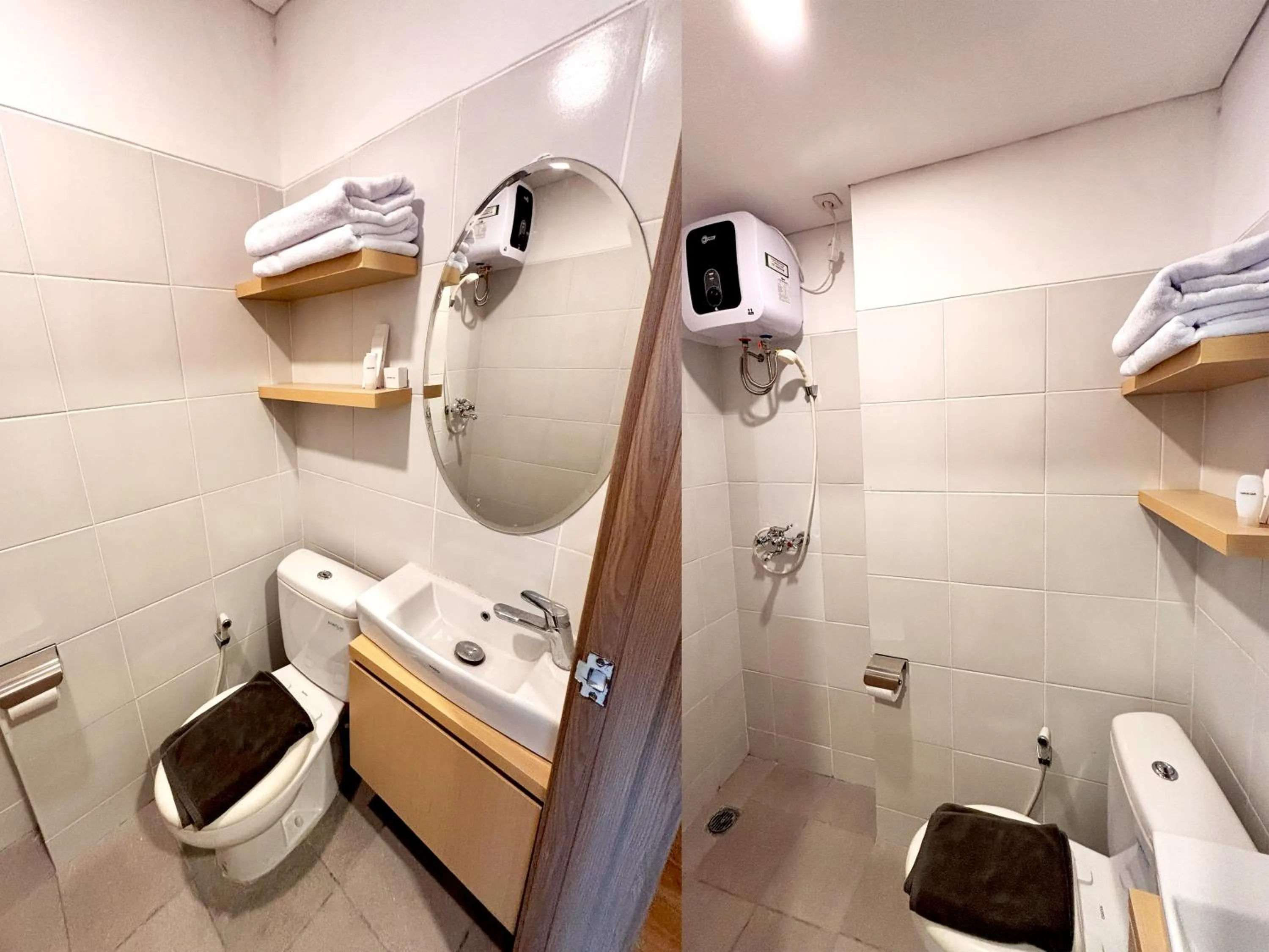 Bathroom in Cordova Suites