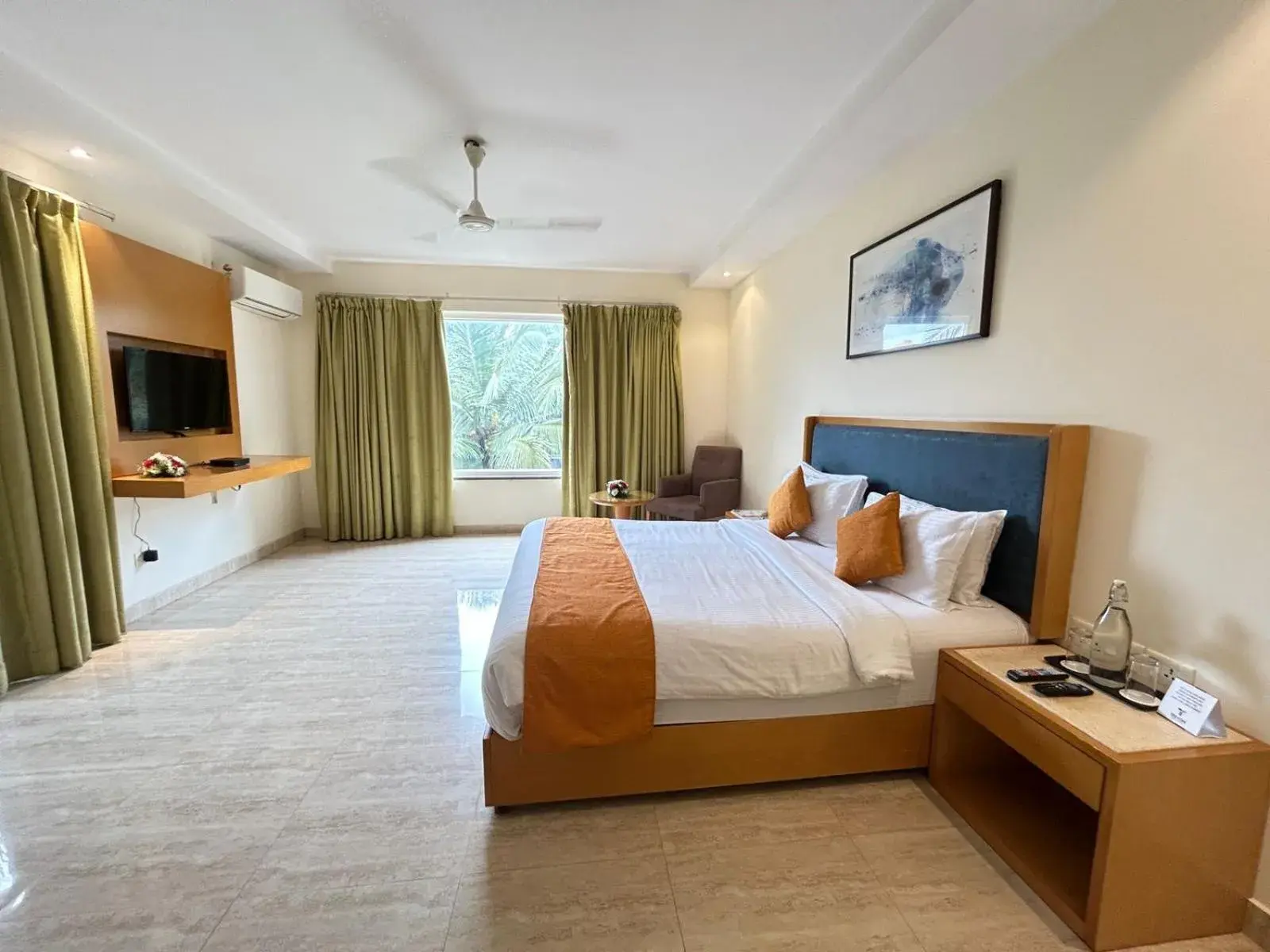 Living room, Bed in Trevon Hotels & Resorts Goa Living room, Bed in Trevon Hotels & Resorts Goa