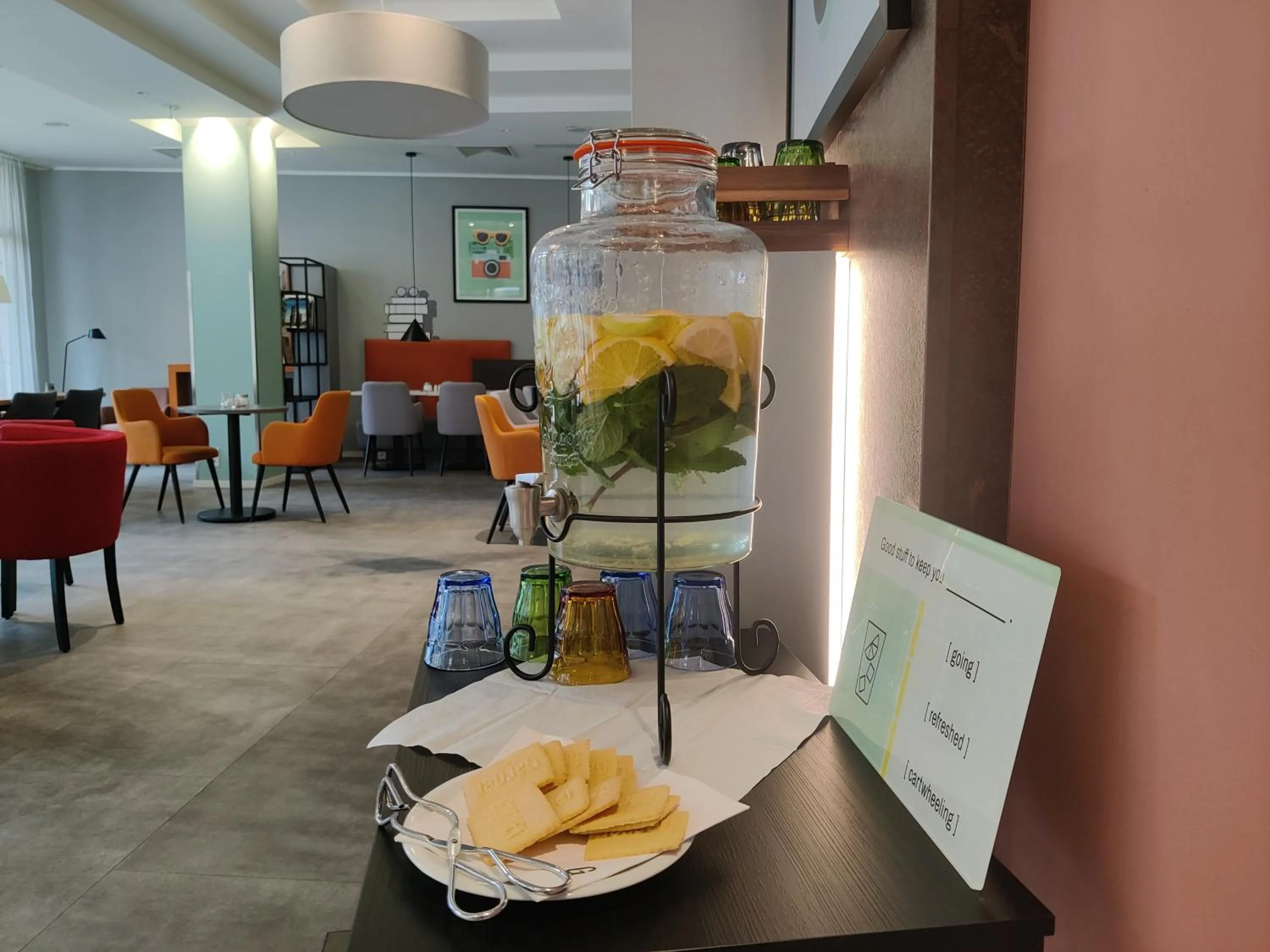 Lobby or reception in Select Hotel Wiesbaden City