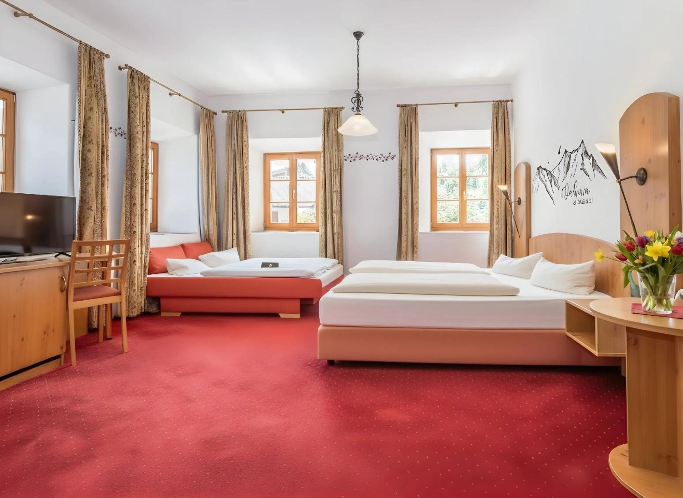 Bed in Hotel Alte Post