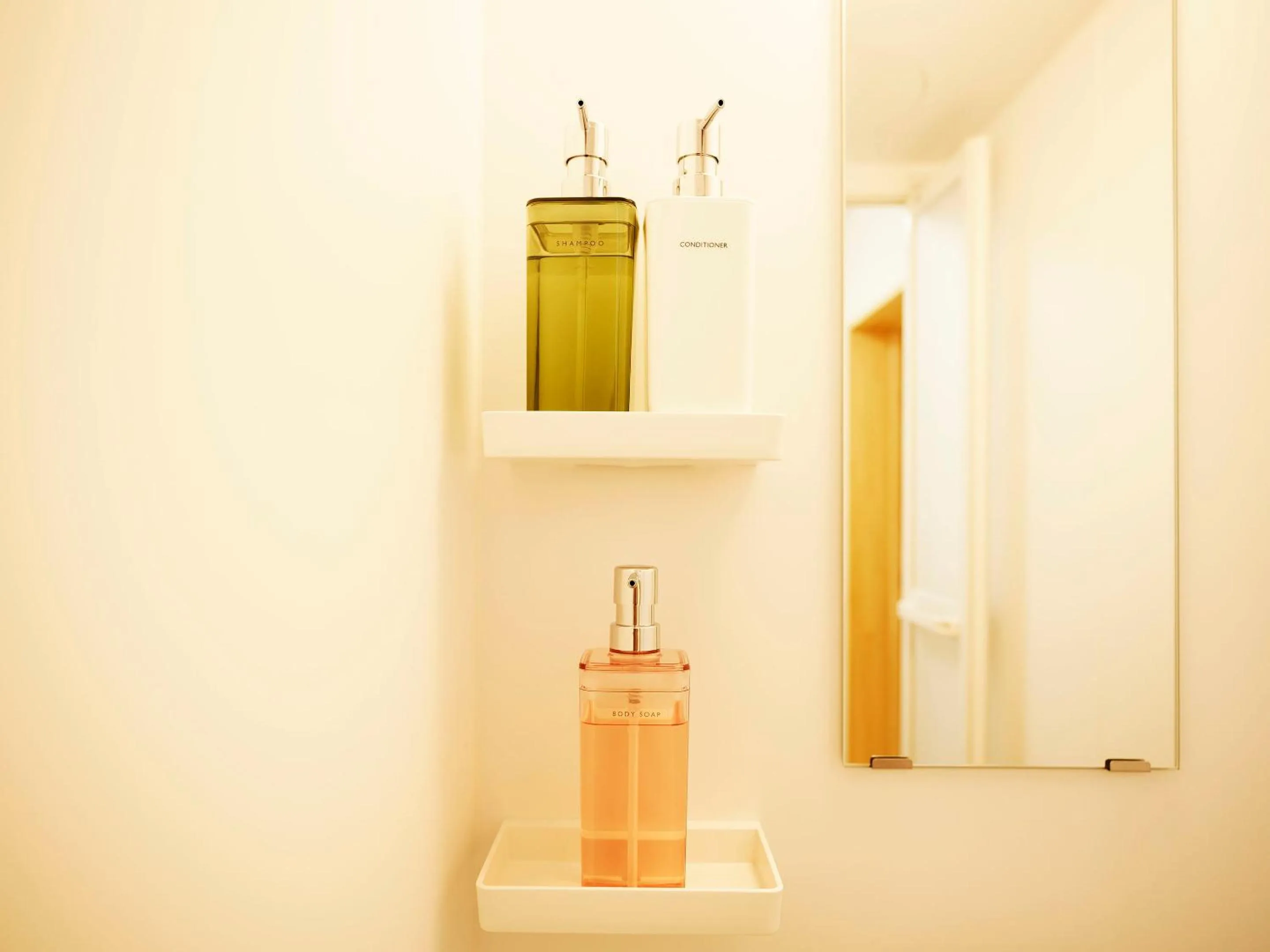 Shower in Mcity in Maejima