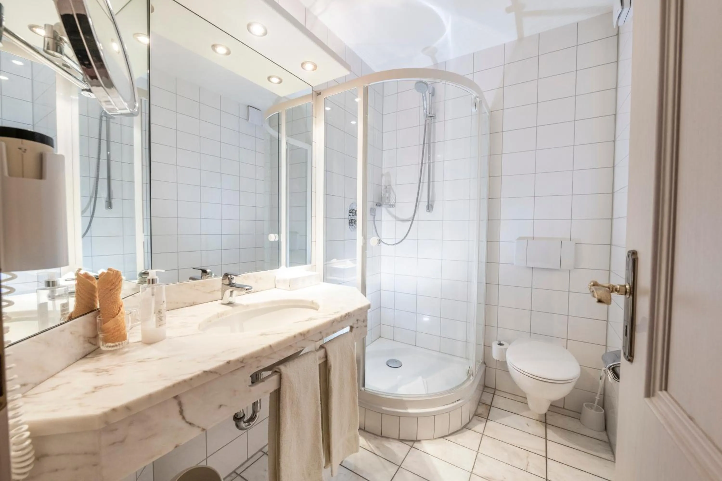 Bathroom in Hotel Pöker