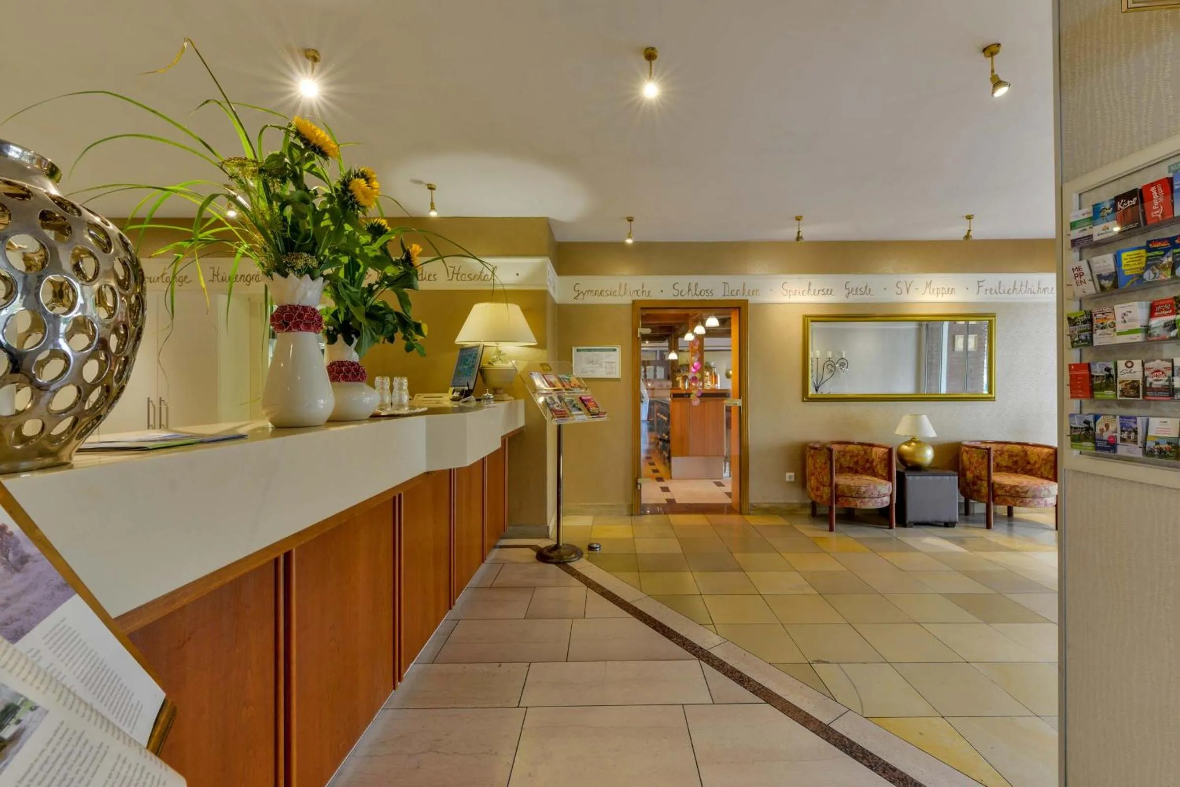 Lobby or reception in Hotel Pöker