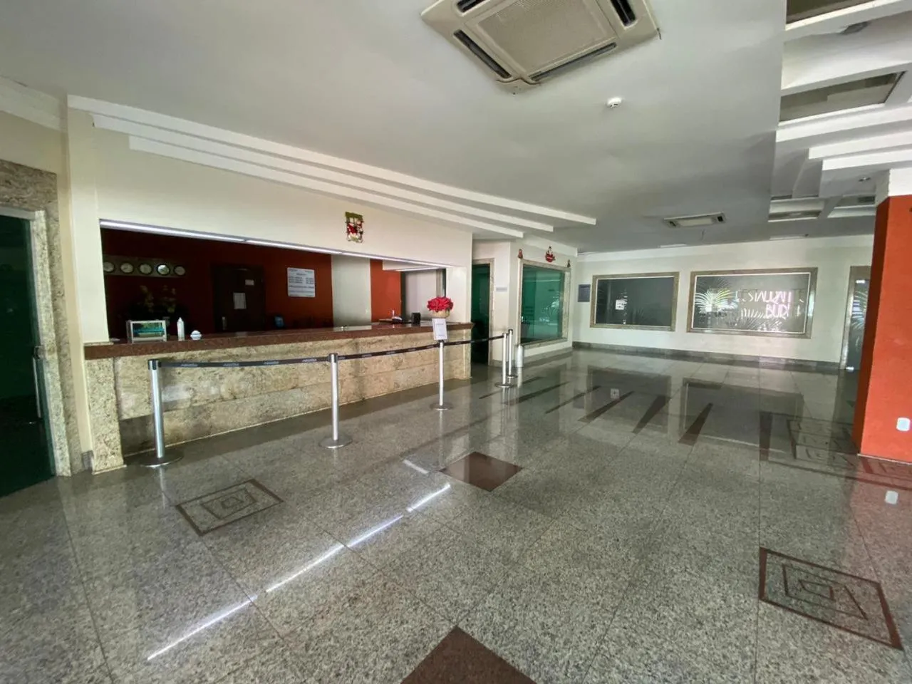 Lobby or reception in Rede Andrade Aquarius