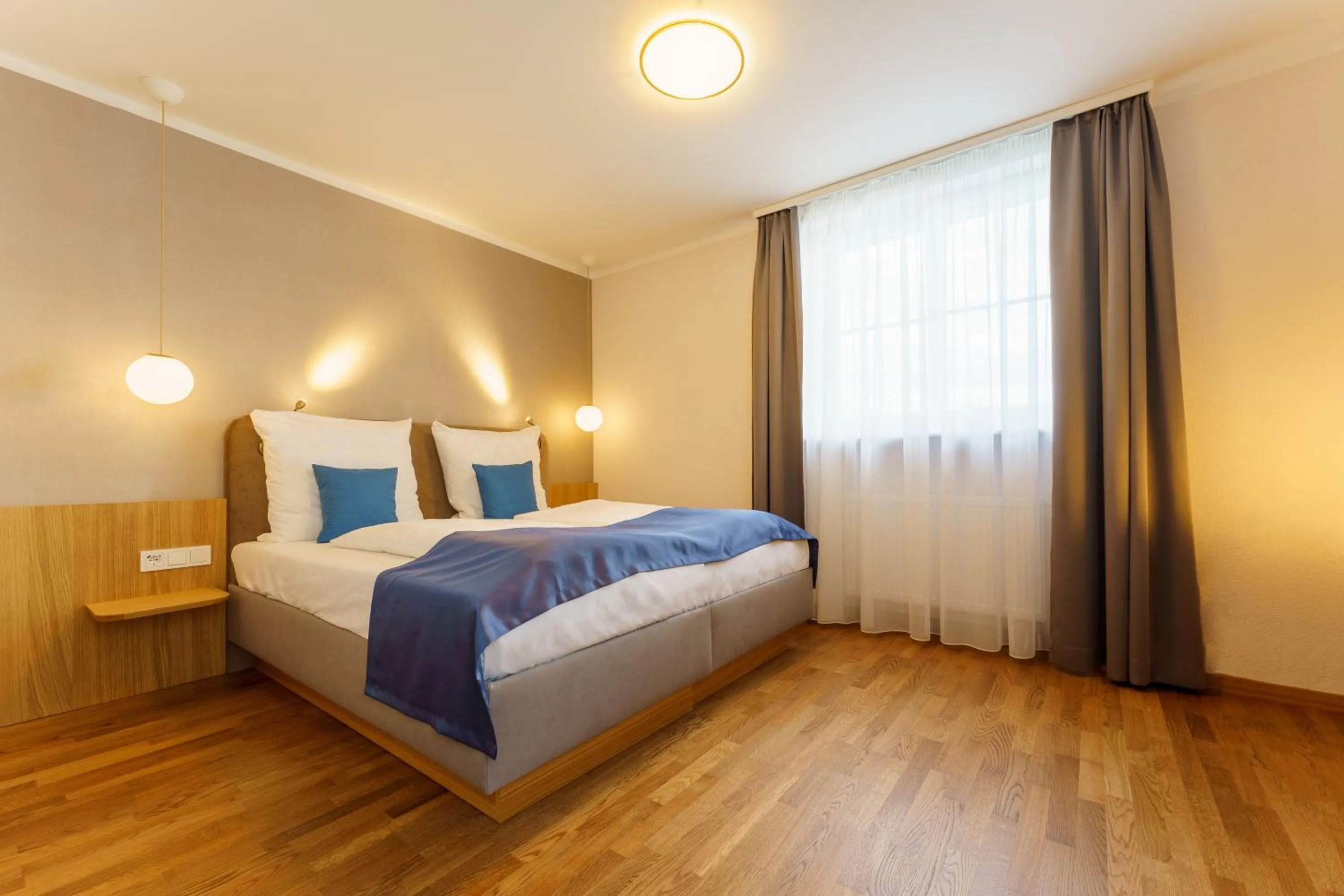 Bed in Hotel Wilder Mann