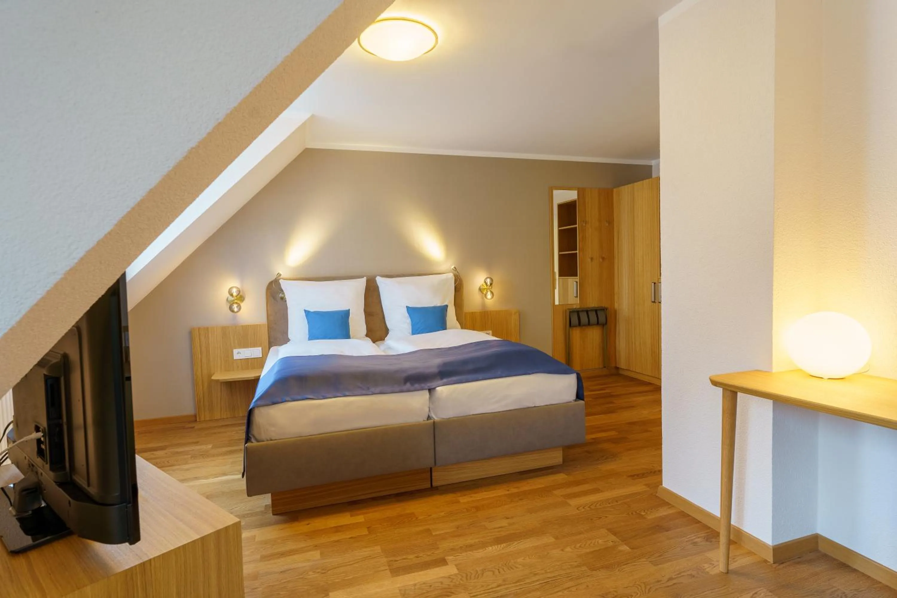 Bed in Hotel Wilder Mann