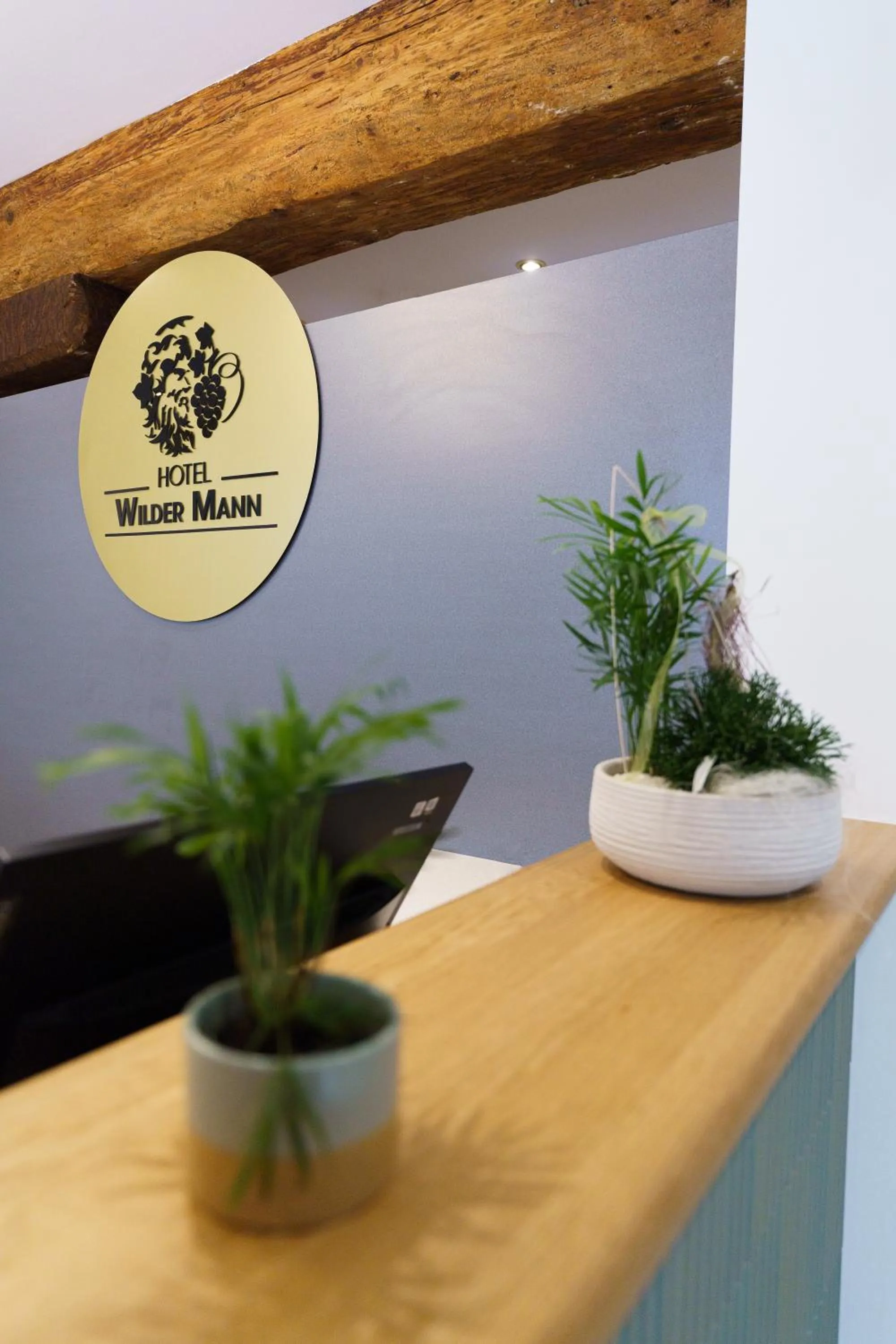 Lobby or reception in Hotel Wilder Mann