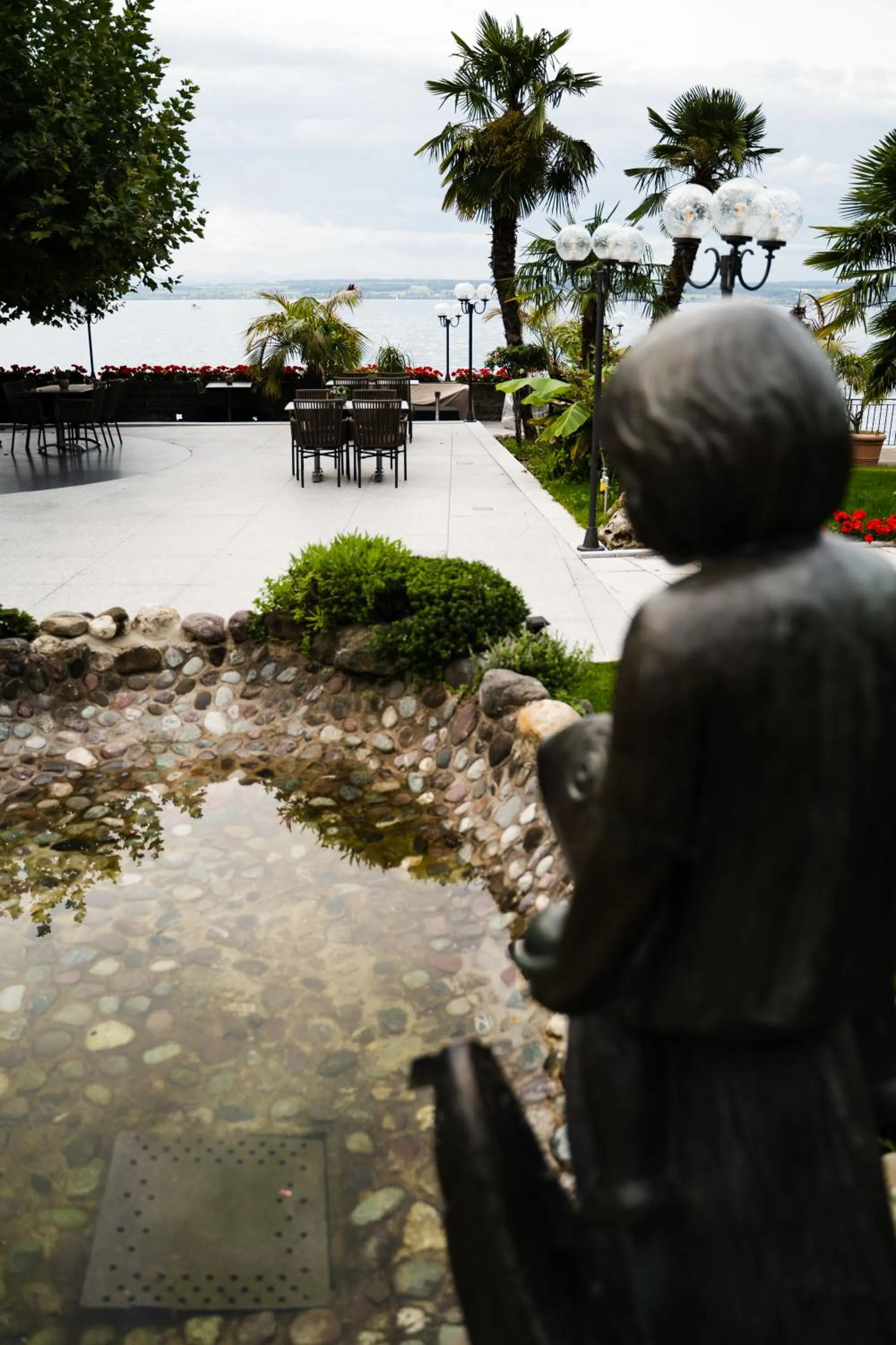 Garden in Hotel Wilder Mann