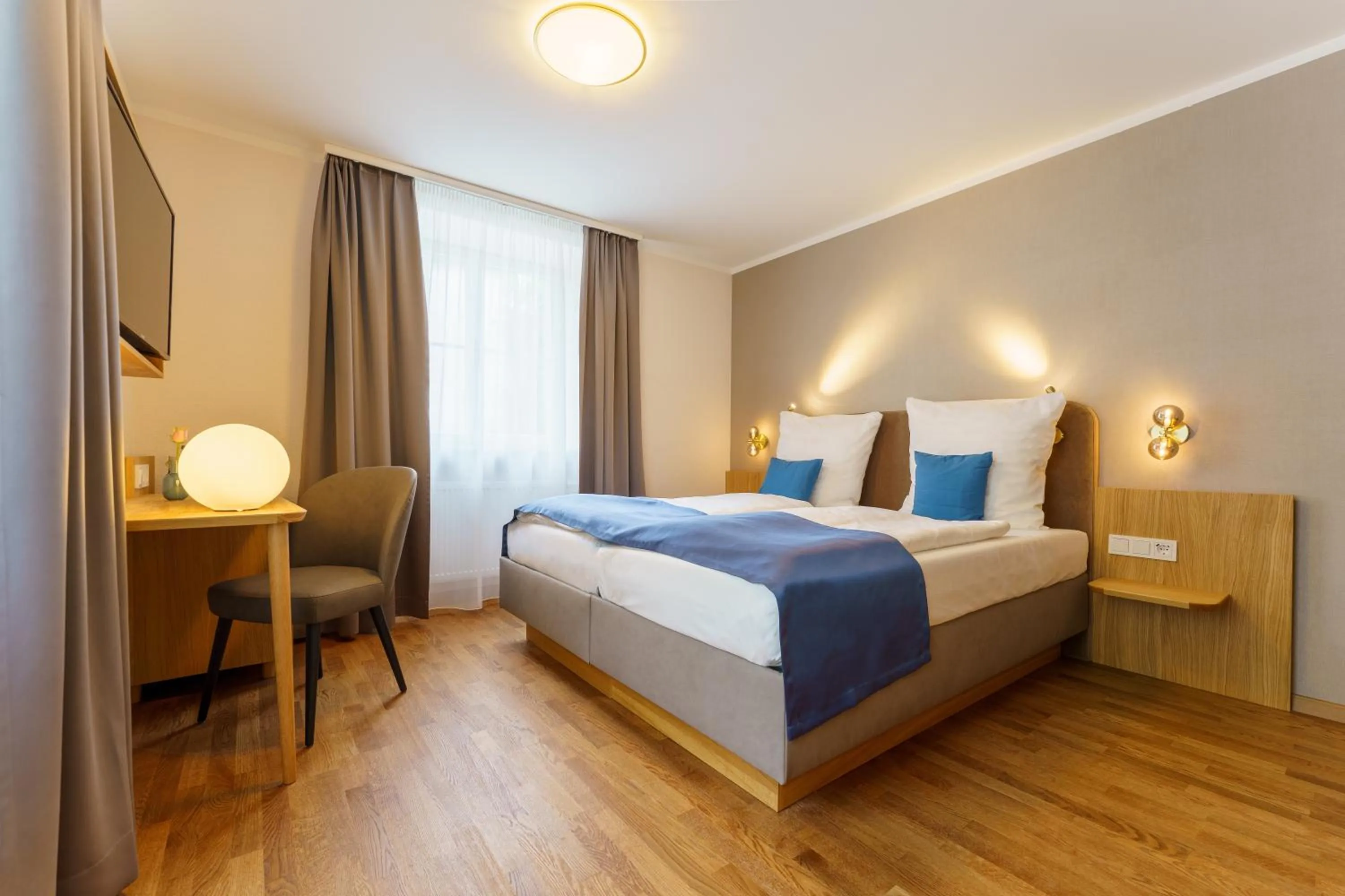 Bedroom, Bed in Hotel Wilder Mann