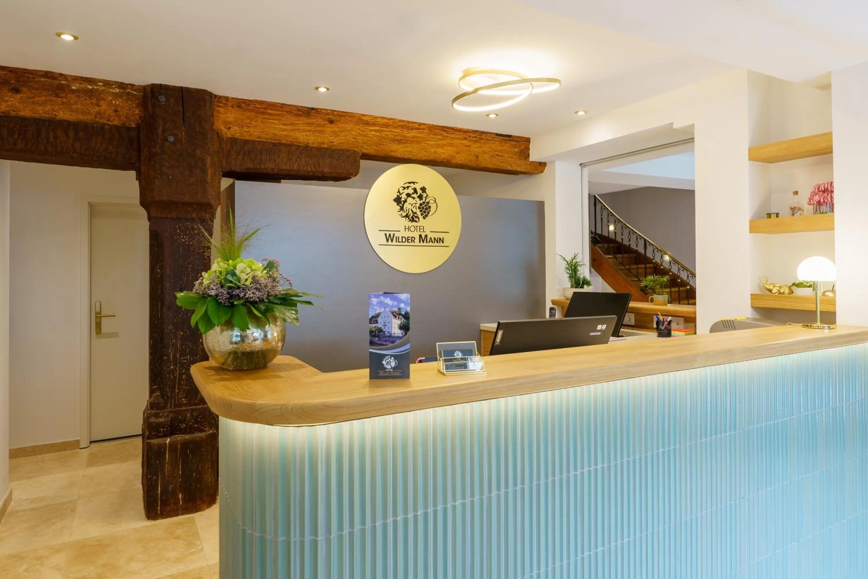 Lobby or reception in Hotel Wilder Mann