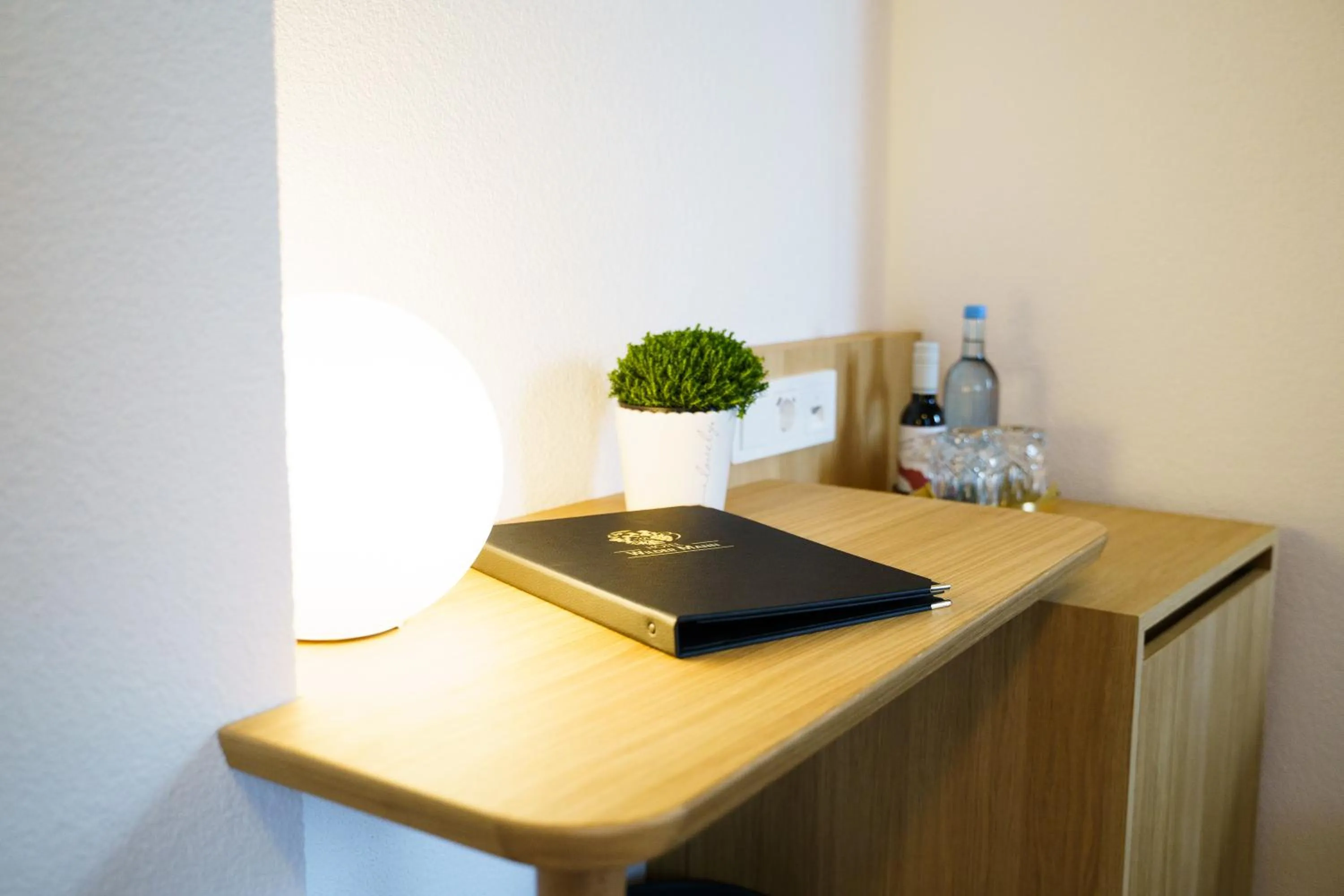 Decorative detail in Hotel Wilder Mann