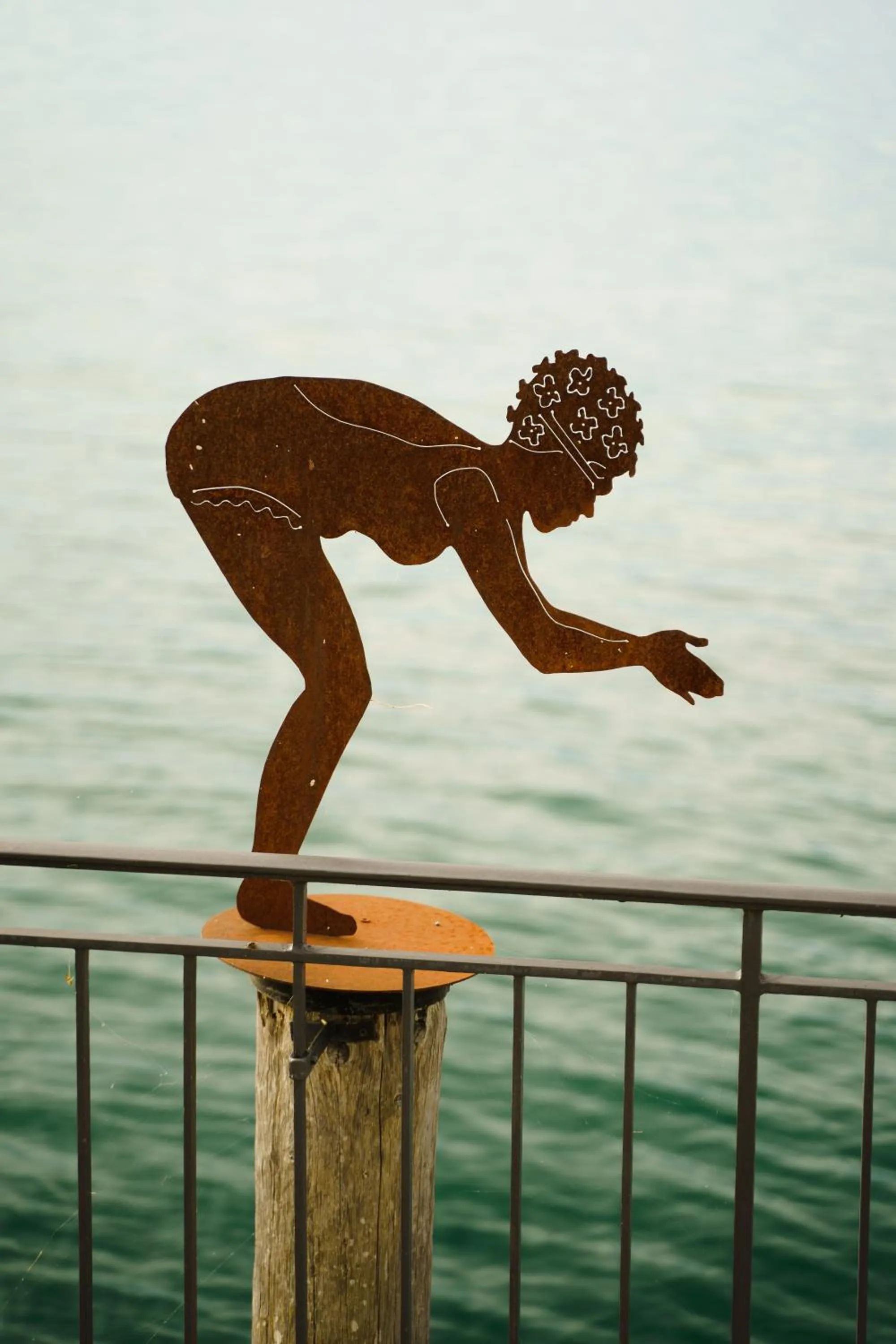 Decorative detail in Hotel Wilder Mann