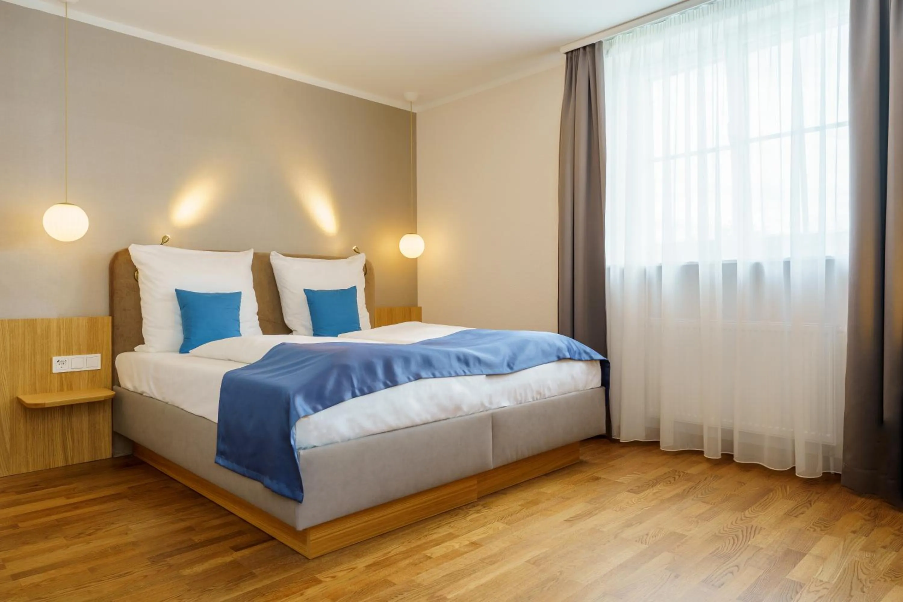 Bed in Hotel Wilder Mann