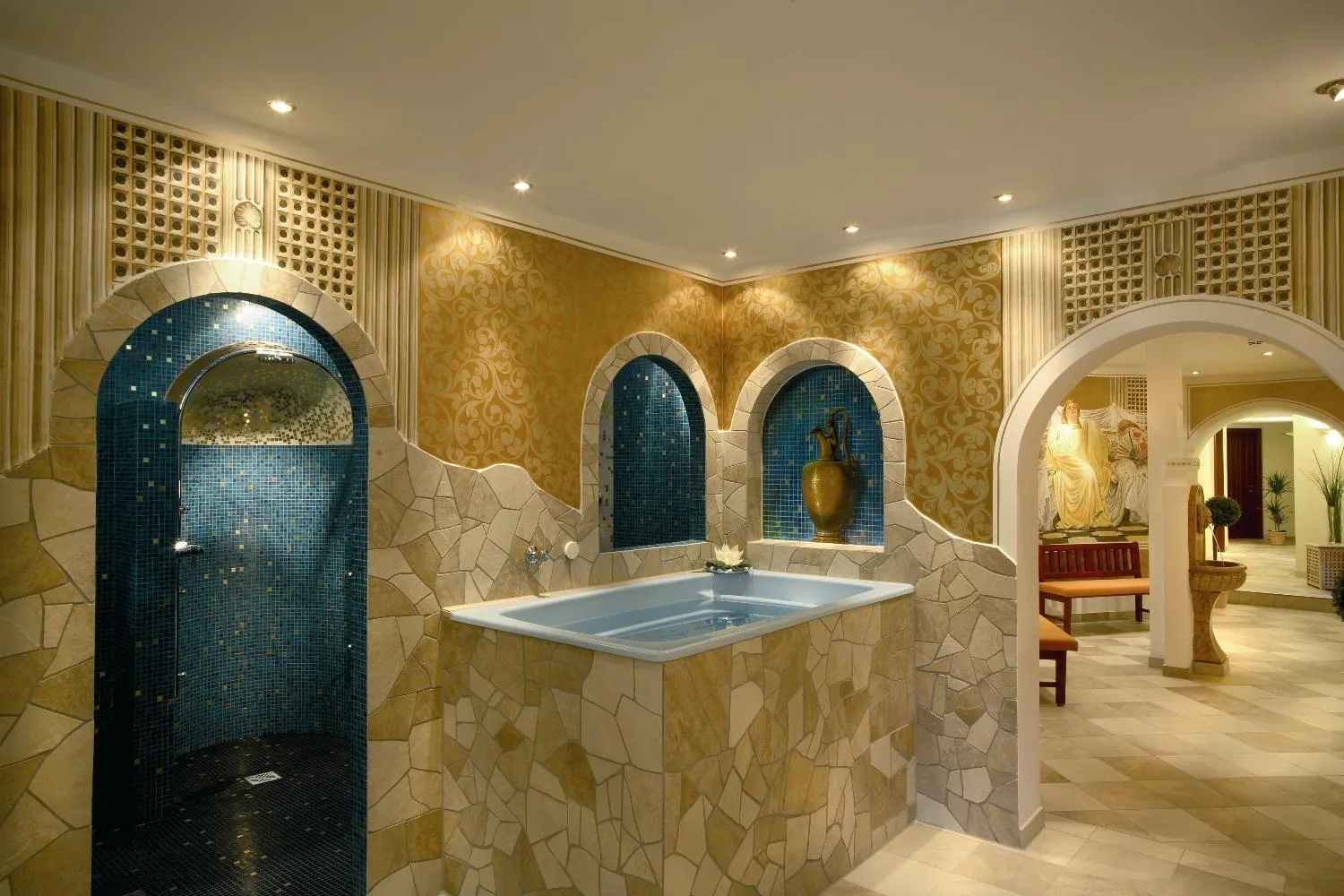 Spa and wellness centre/facilities in Hotel Glöcklhofer