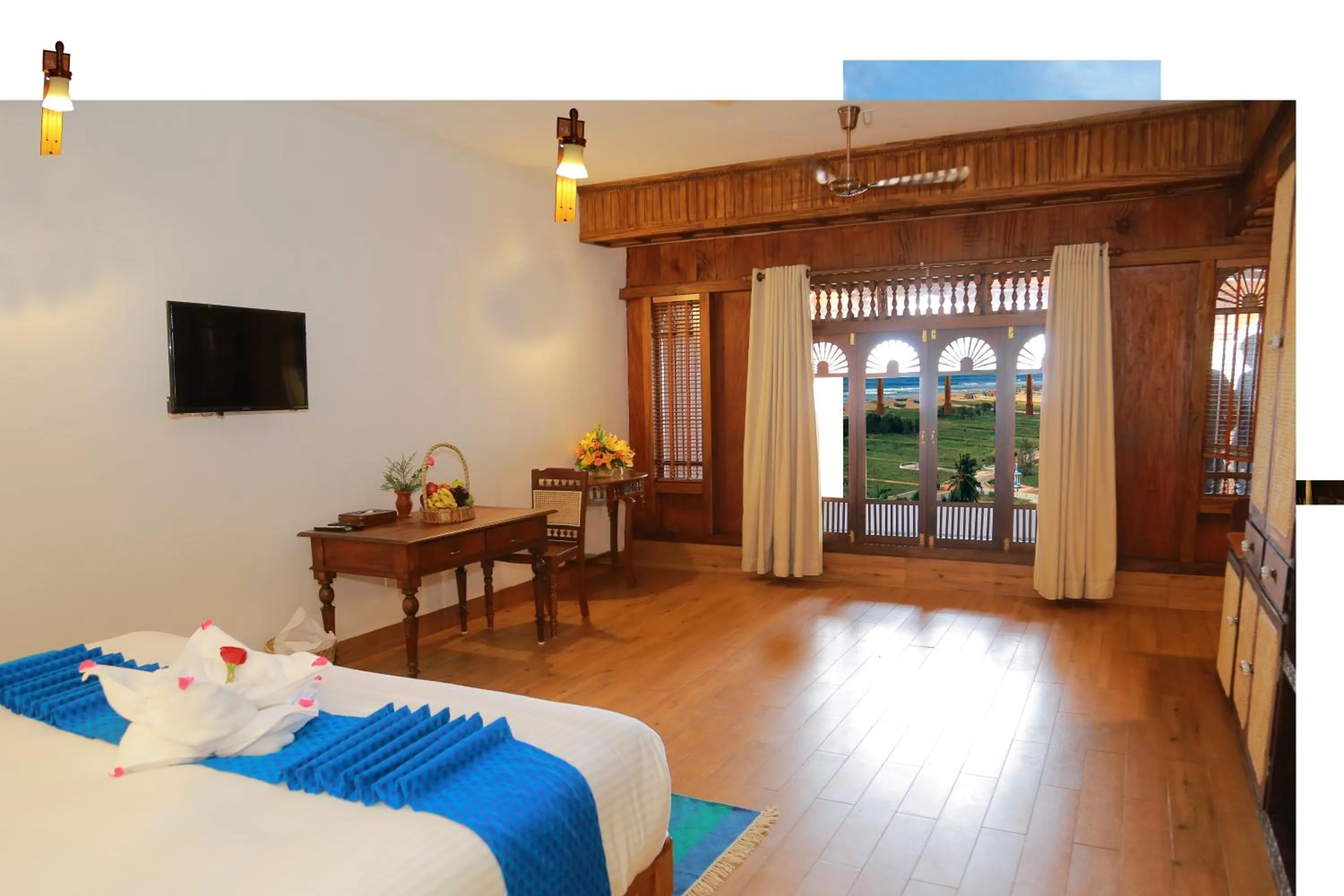 Bedroom, Bed in AyurSoma Ayurveda Royal Retreat