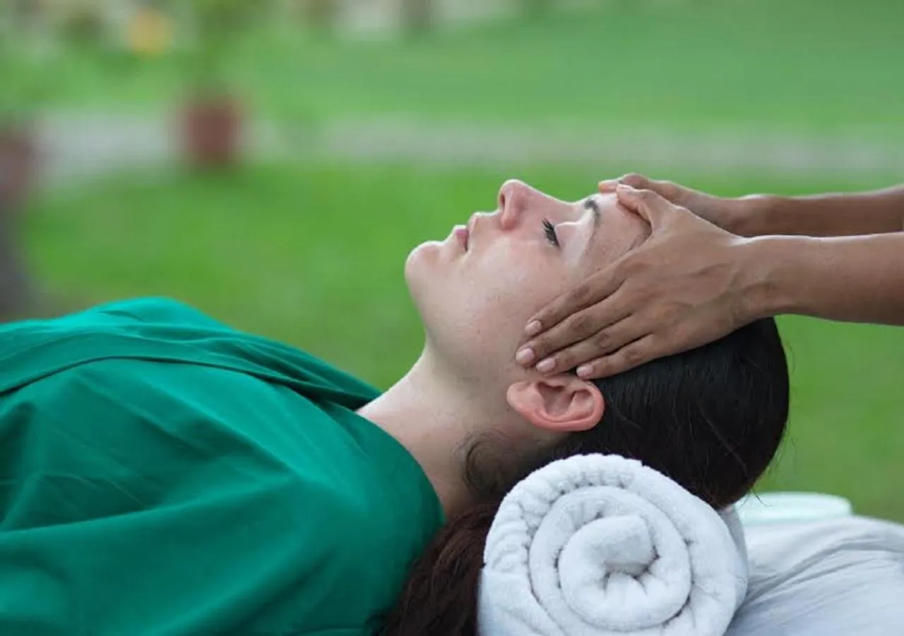 Spa and wellness centre/facilities in AyurSoma Ayurveda Royal Retreat