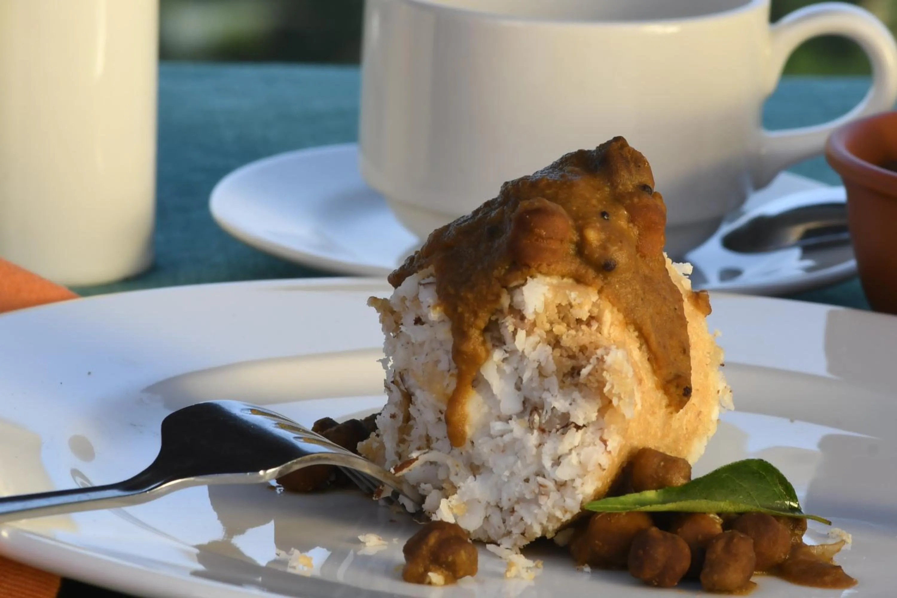 Breakfast in AyurSoma Ayurveda Royal Retreat