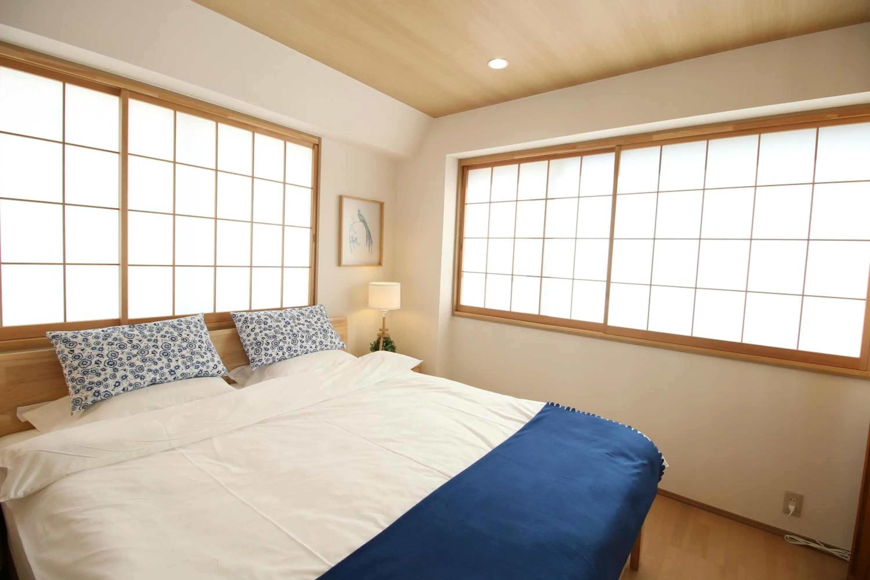 Bed in Uhome Suido Apartment SD