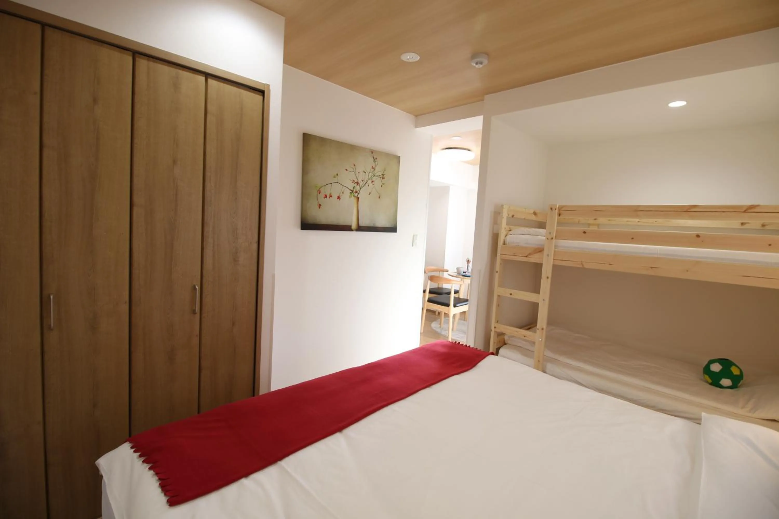 Bed in Uhome Suido Apartment SD