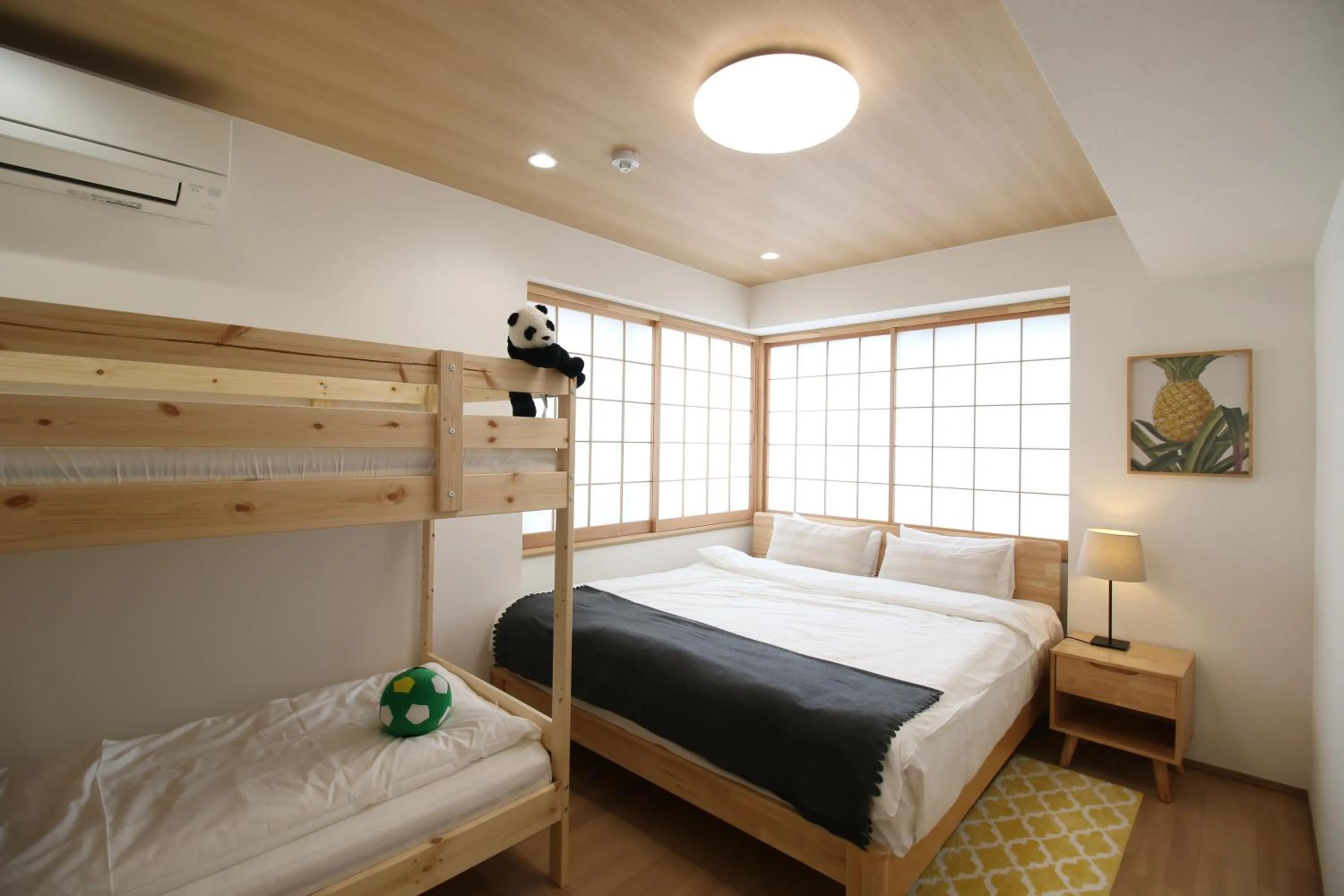 Bed in Uhome Suido Apartment SD