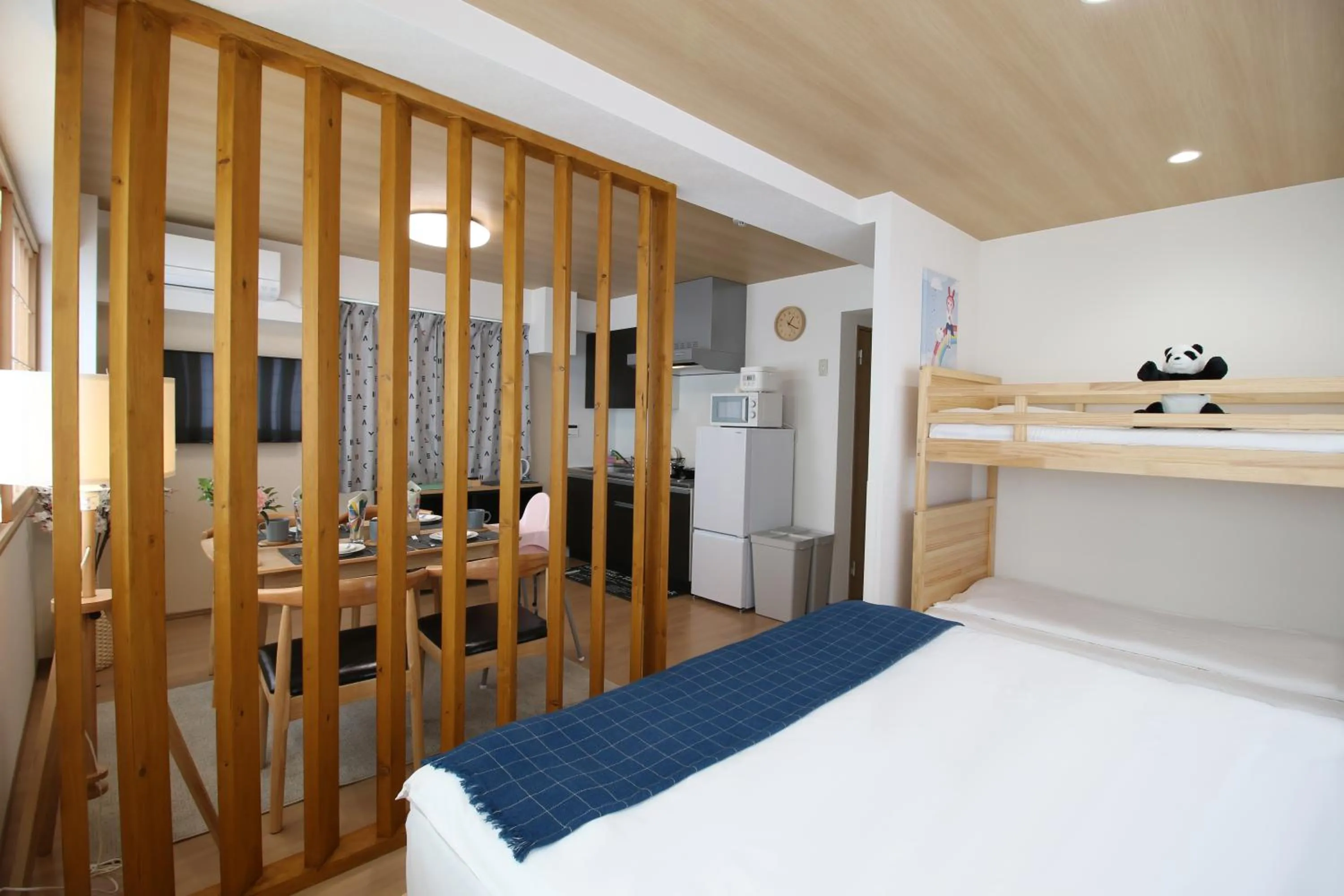 Bed in Uhome Suido Apartment SD
