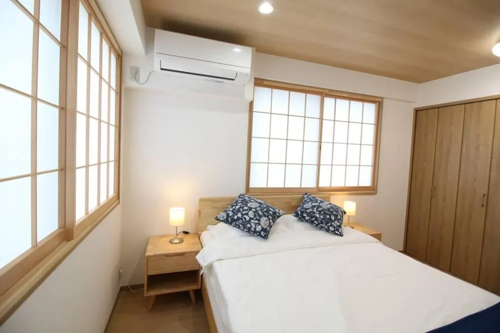 Bedroom, Bed in Uhome Suido Apartment SD