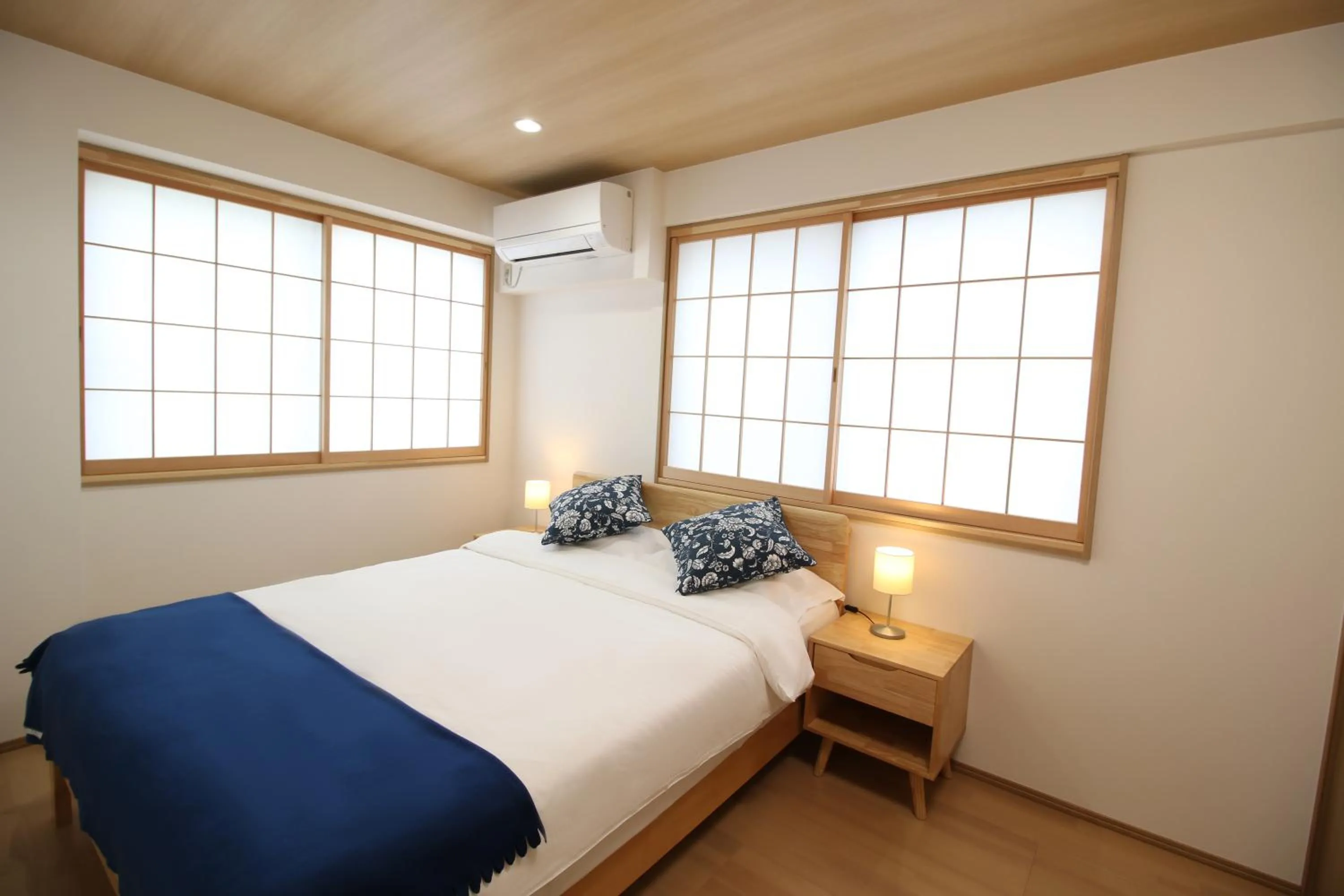 Bed in Uhome Suido Apartment SD