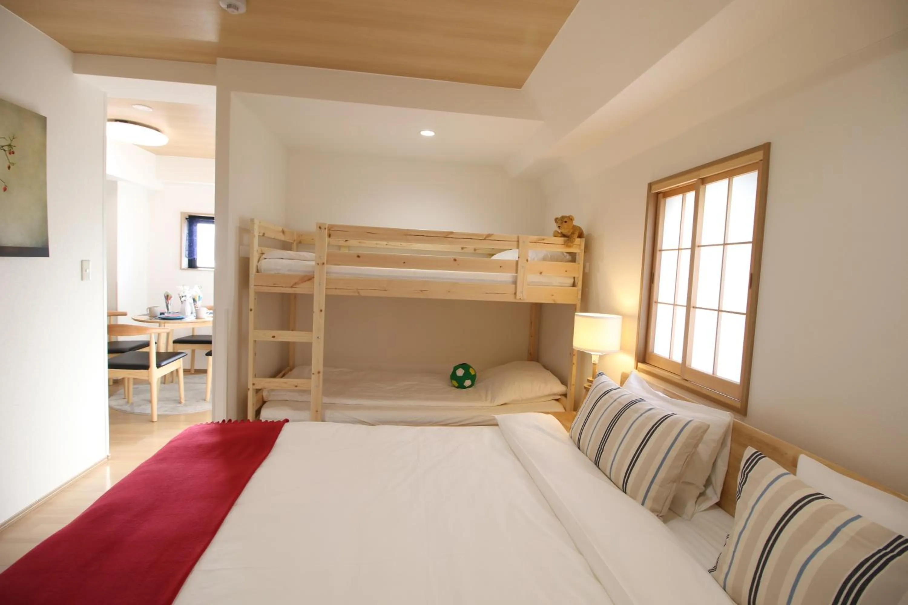 Bed in Uhome Suido Apartment SD
