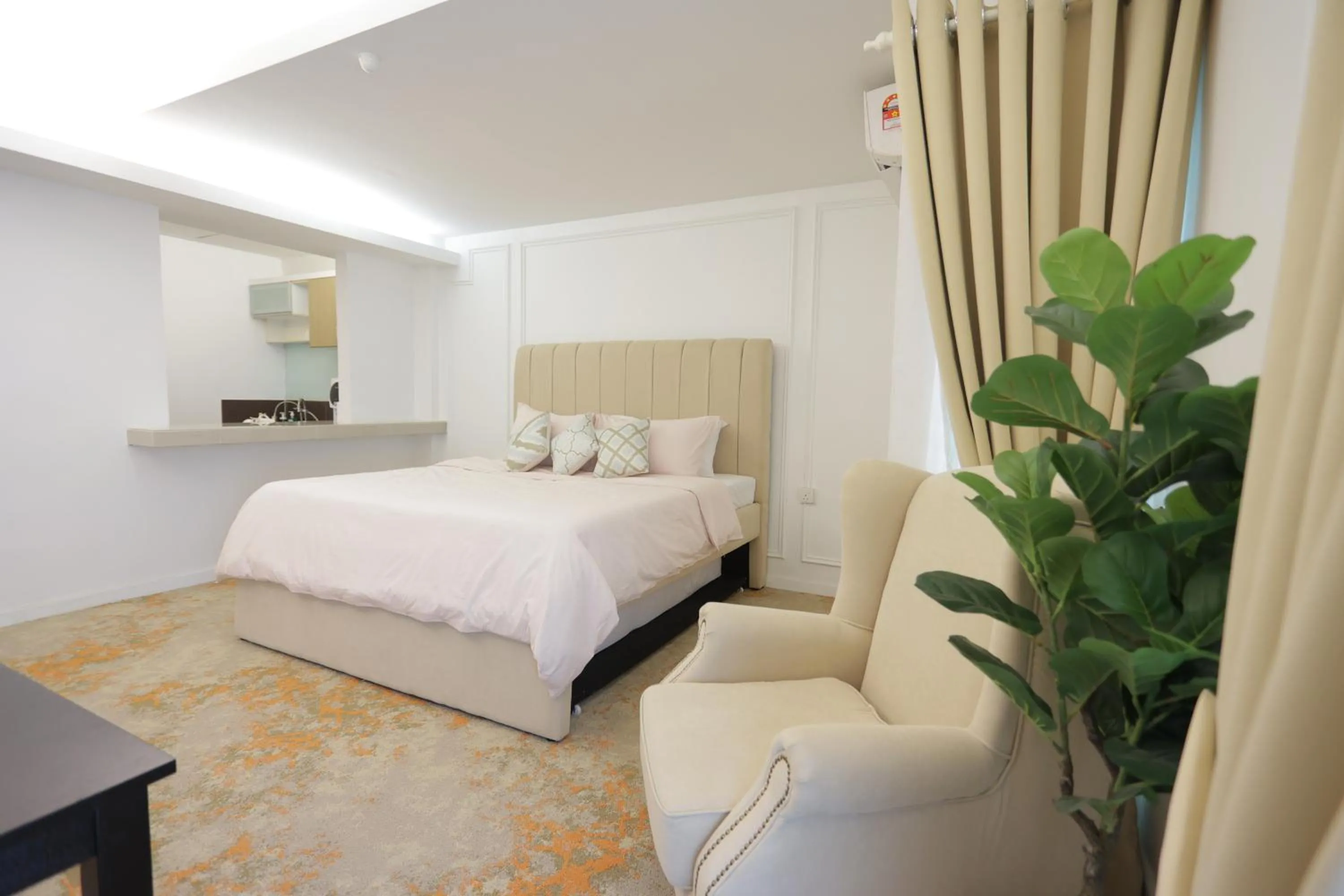 Bed in OMAR BB STUDIO