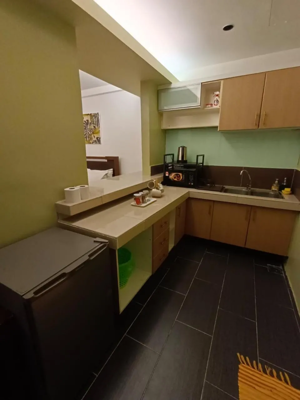 Kitchen or kitchenette in OMAR BB STUDIO