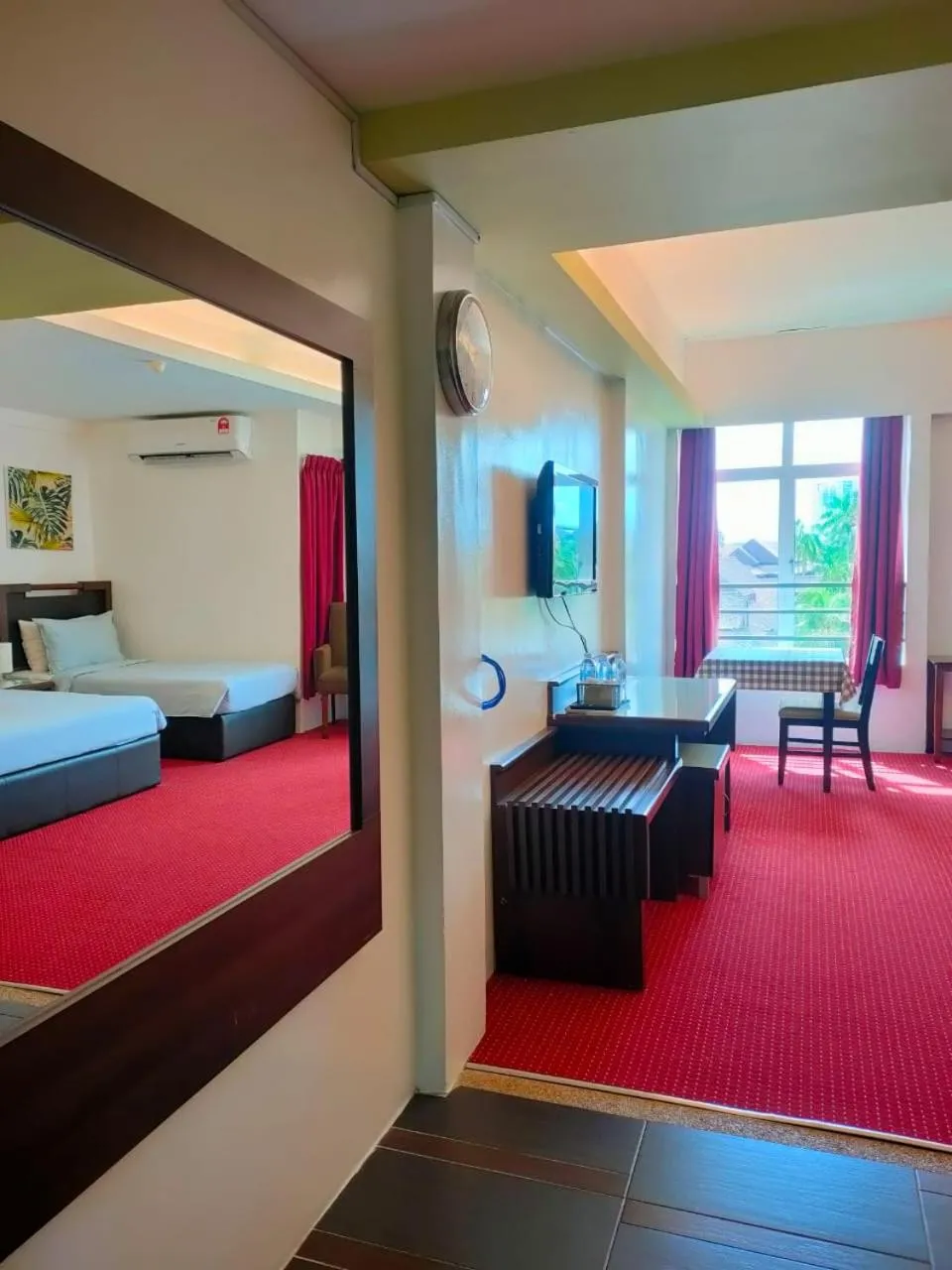 Seating area, Bed in OMAR BB STUDIO