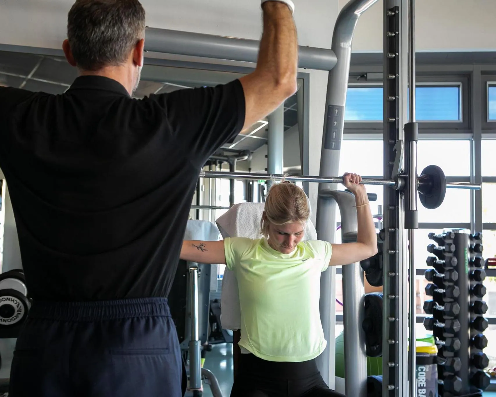 Fitness centre/facilities in Grand Hyatt Berlin