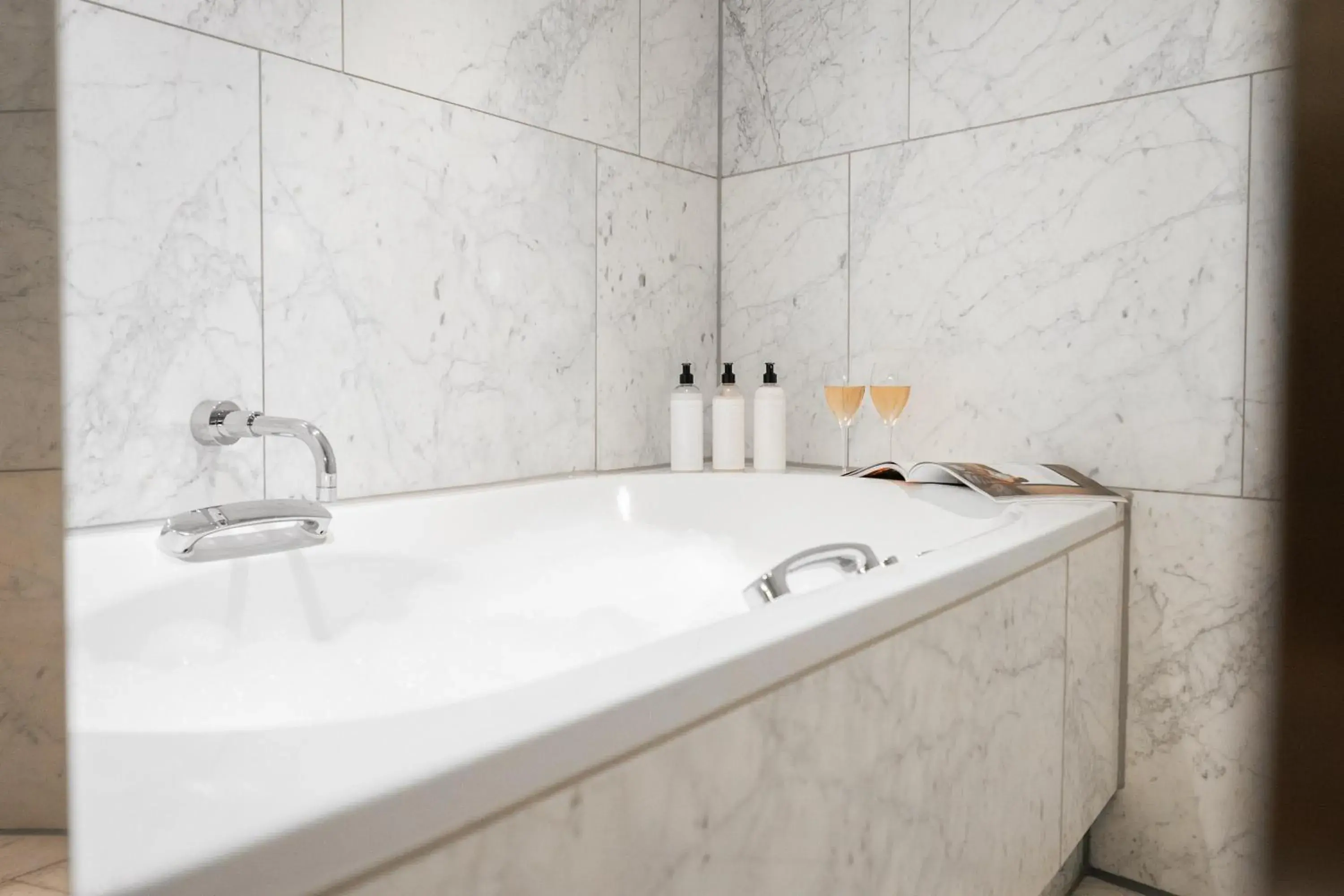 Bathroom in Grand Hyatt Berlin Bathroom in Grand Hyatt Berlin