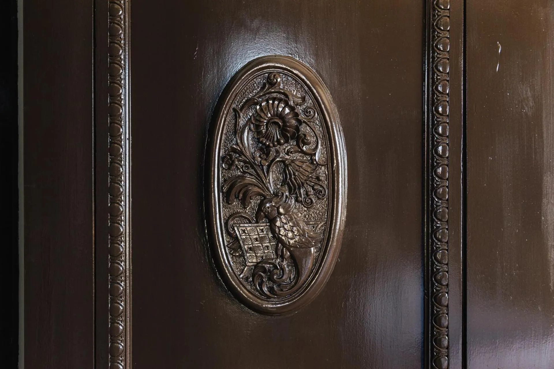 Decorative detail in Casablu Hotel