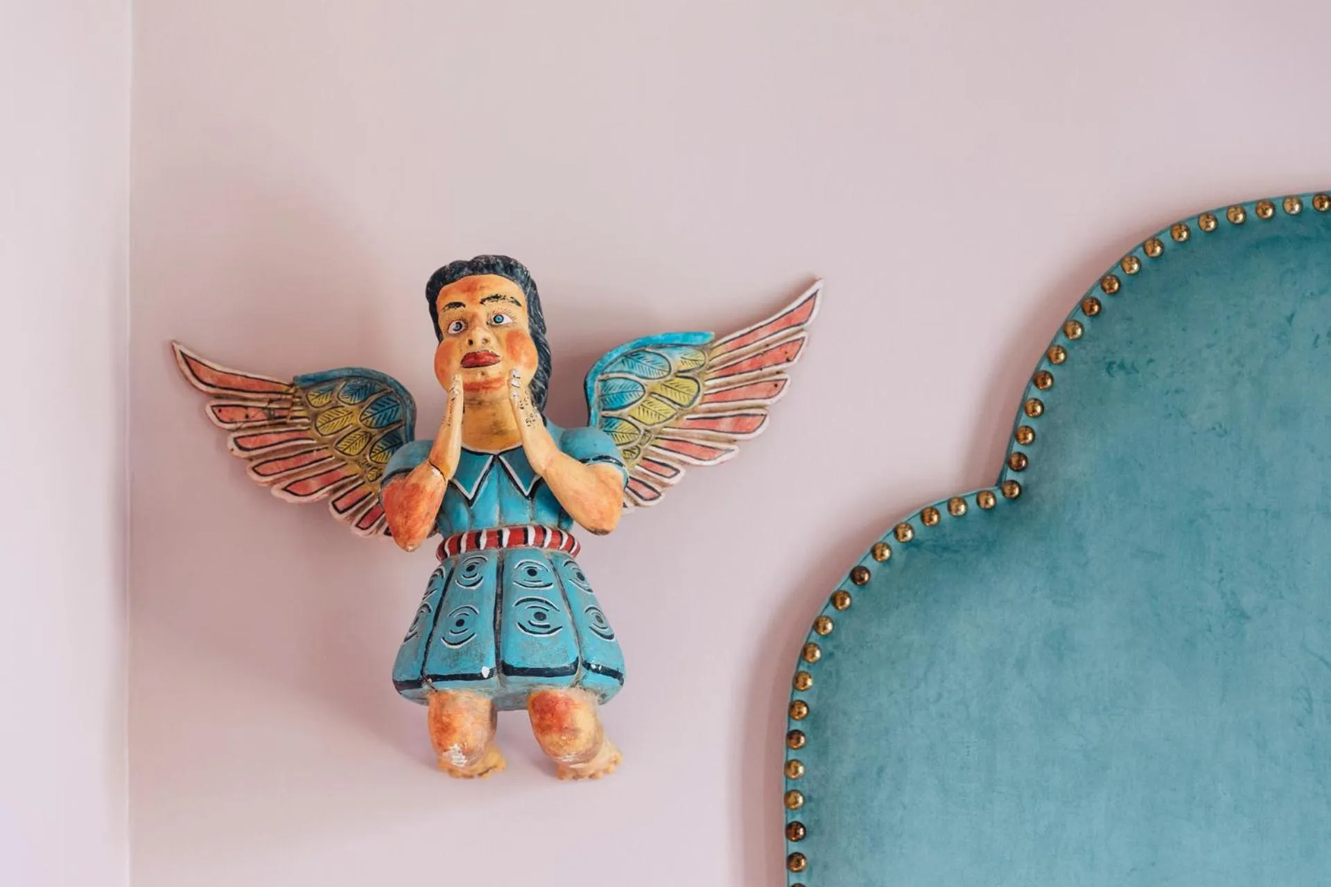 Decorative detail in Casablu Hotel